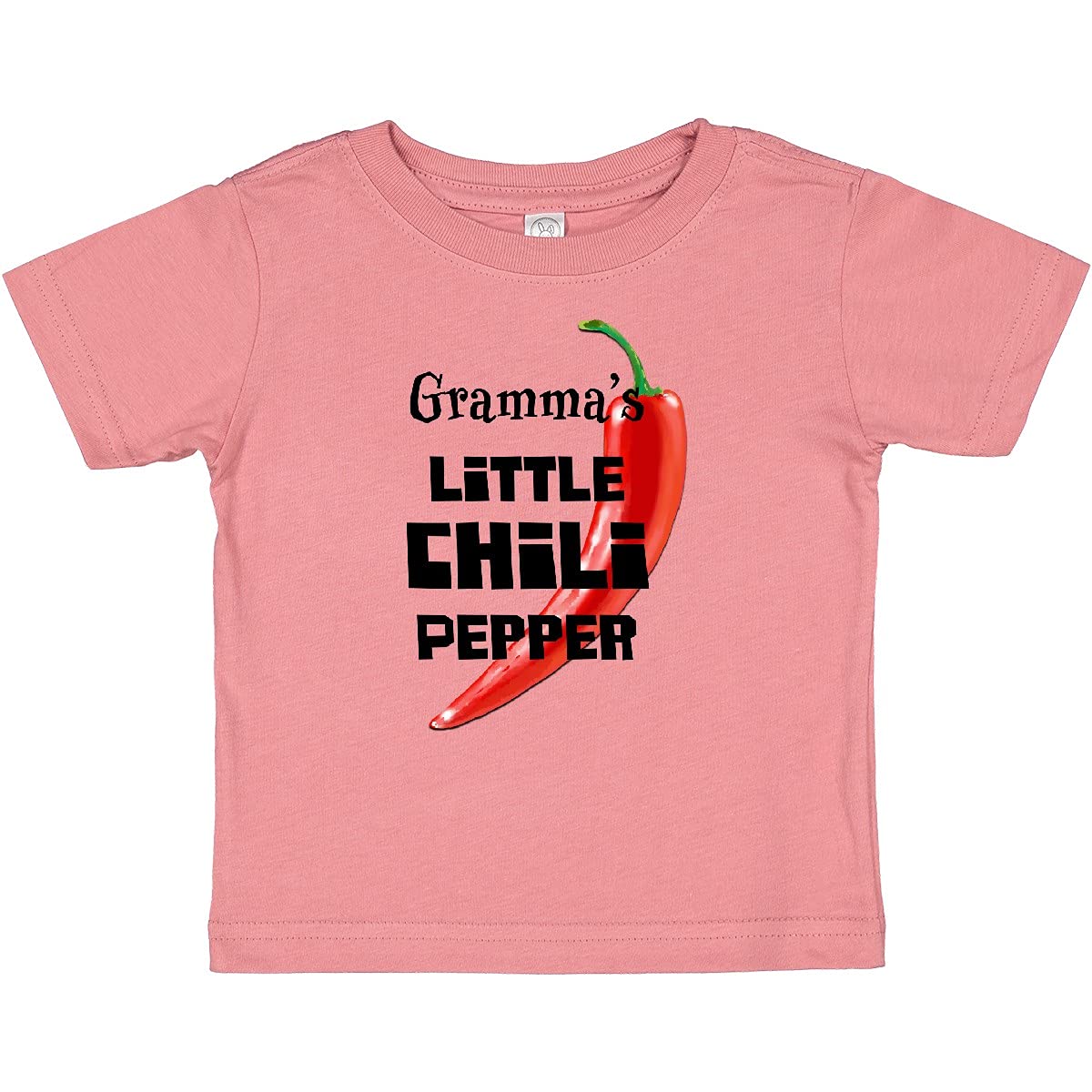 Gramma's Little Chili Pepper Baby T-Shirt - Cute Infant Cotton Tee for Boys & Girls - Perfect for Family Photos, Holidays & Everyday Wear
