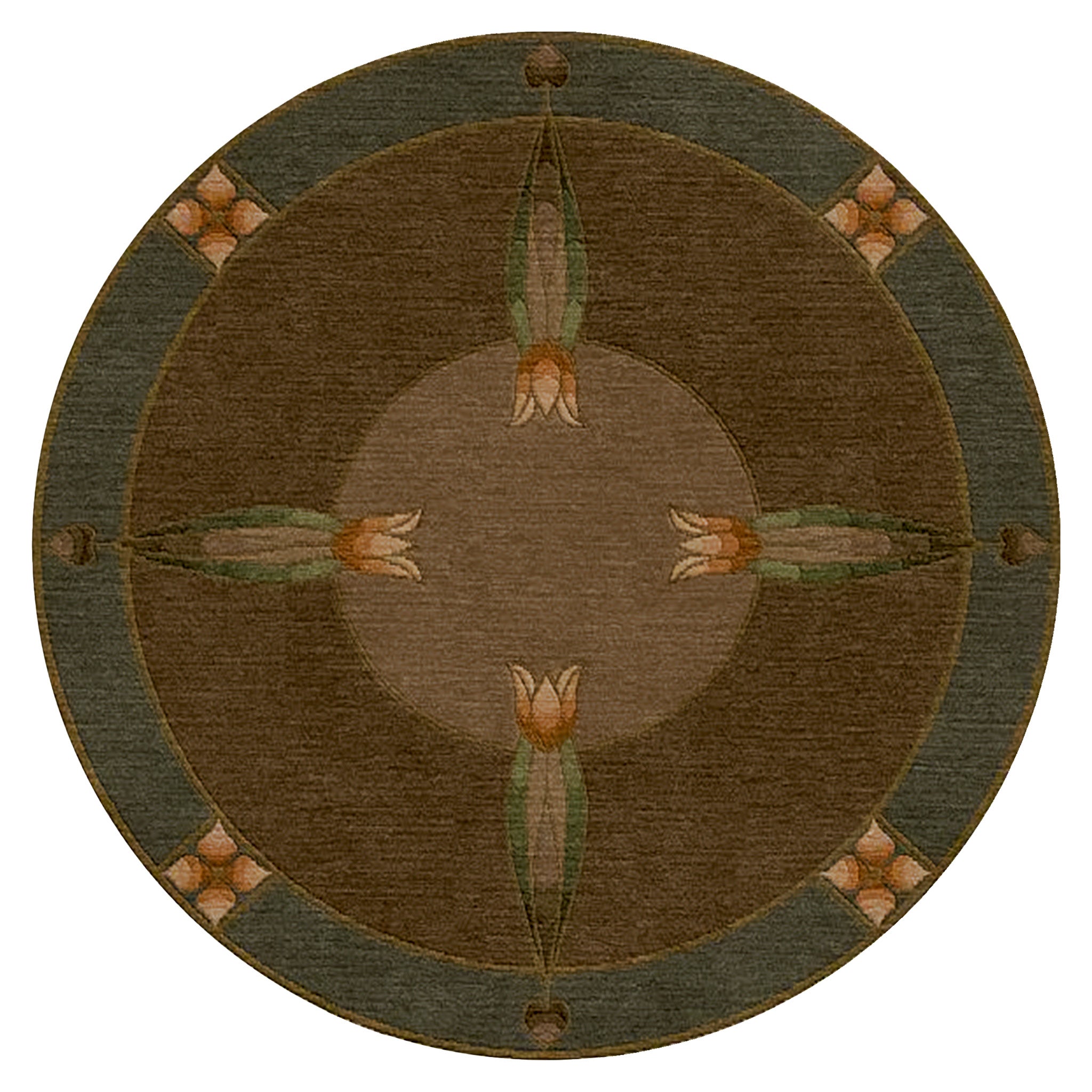 Monterey Grove Rug - Soft & Durable Area Rug for Living Room, Bedroom - Non-Slip, Washable, Eco-Friendly Home Decor