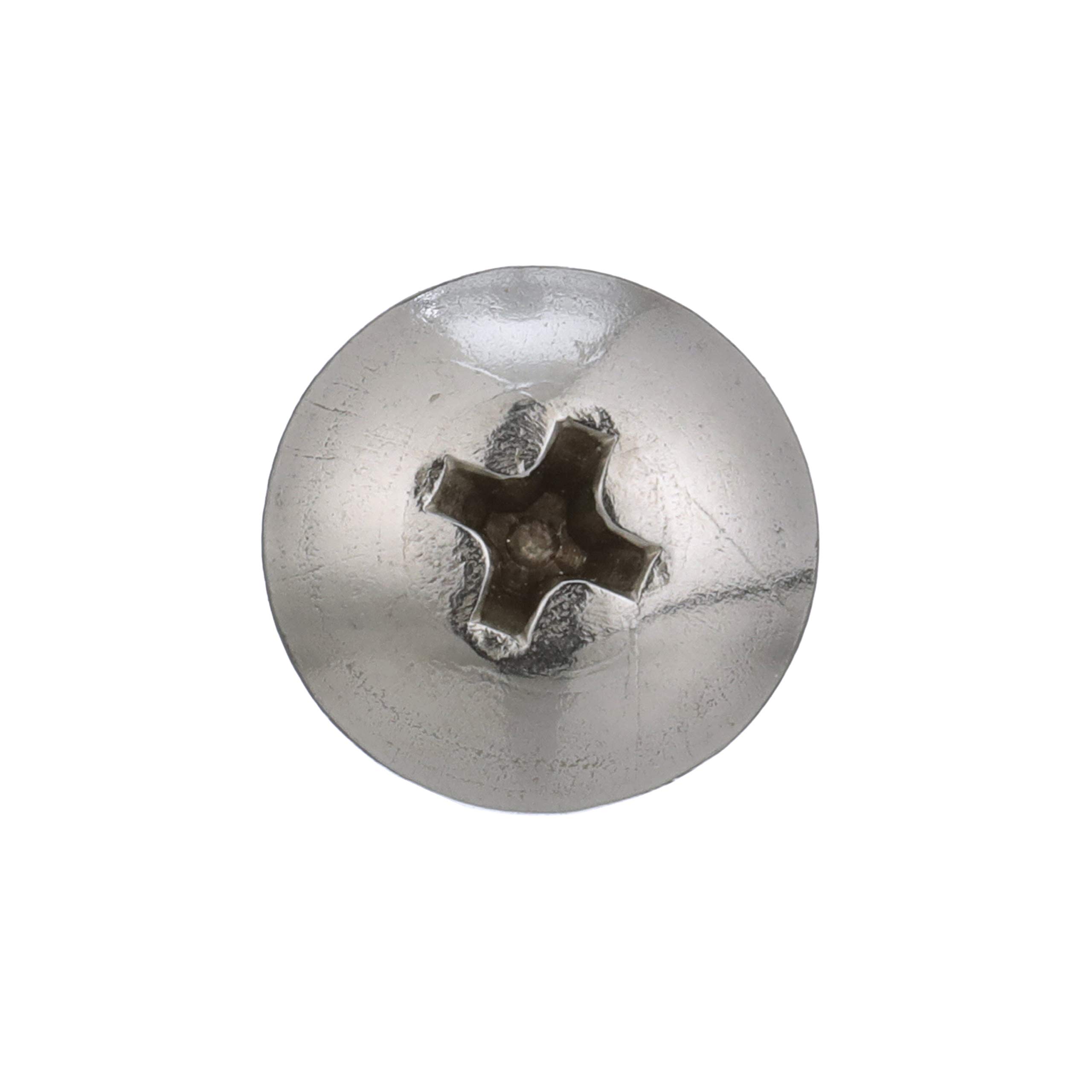 Seachoice 18-8 Stainless Steel Phillips Barrel Nuts with Truss Head - Heavy Duty Fasteners for Marine, Automotive & Industrial Applications