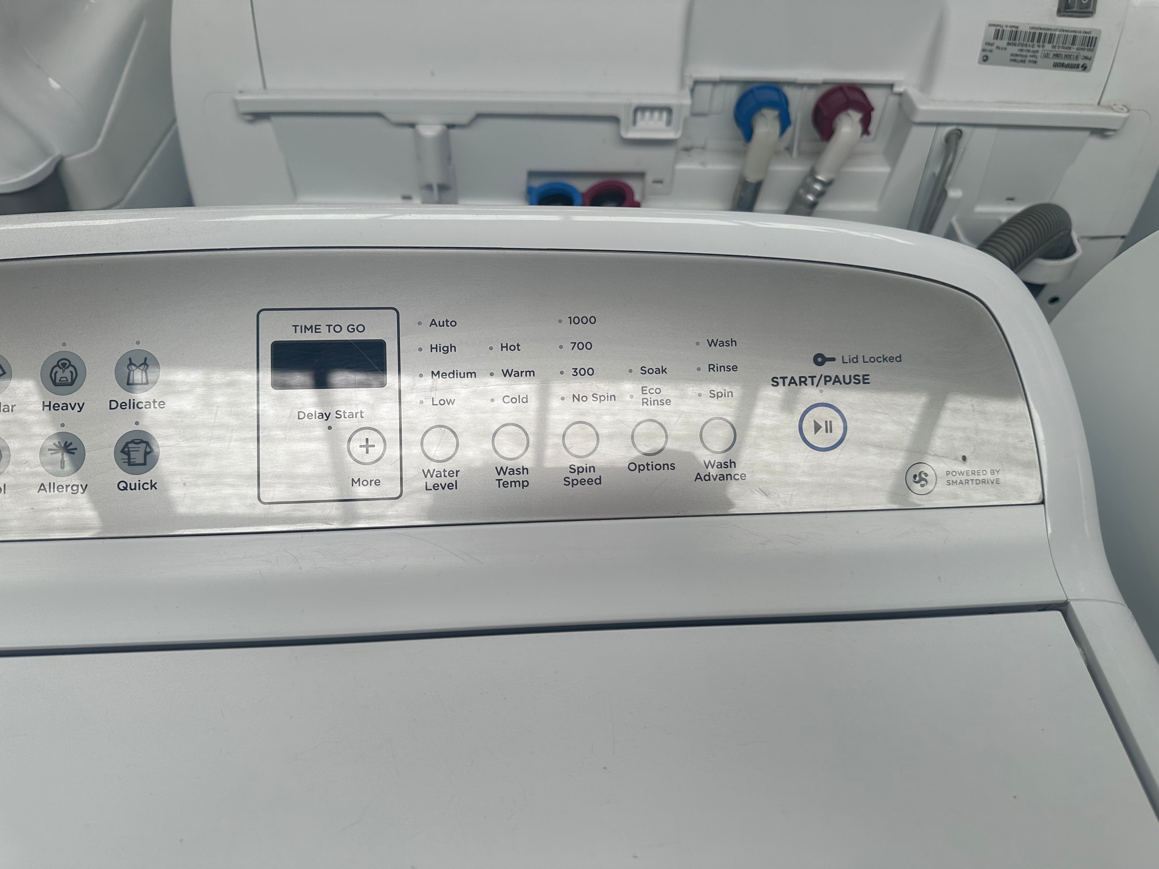 Fisher & Paykel 7kg Top Load Washing Machine - Certified Refurbished | Energy Efficient Laundry Solution for Apartments & Small Homes