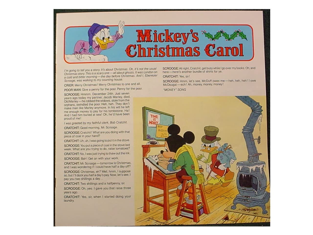 Disney Mickey's Christmas Carol - Classic Holiday Storybook for Kids | Perfect for Christmas Gifts, Storytime & Family Reading