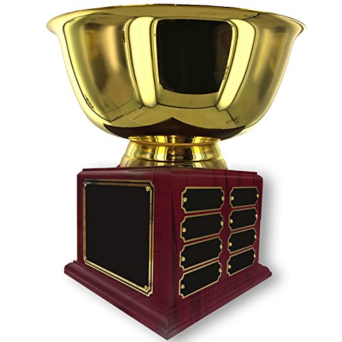 Custom Gold Polish Paul Revere Trophy Bowl - 10