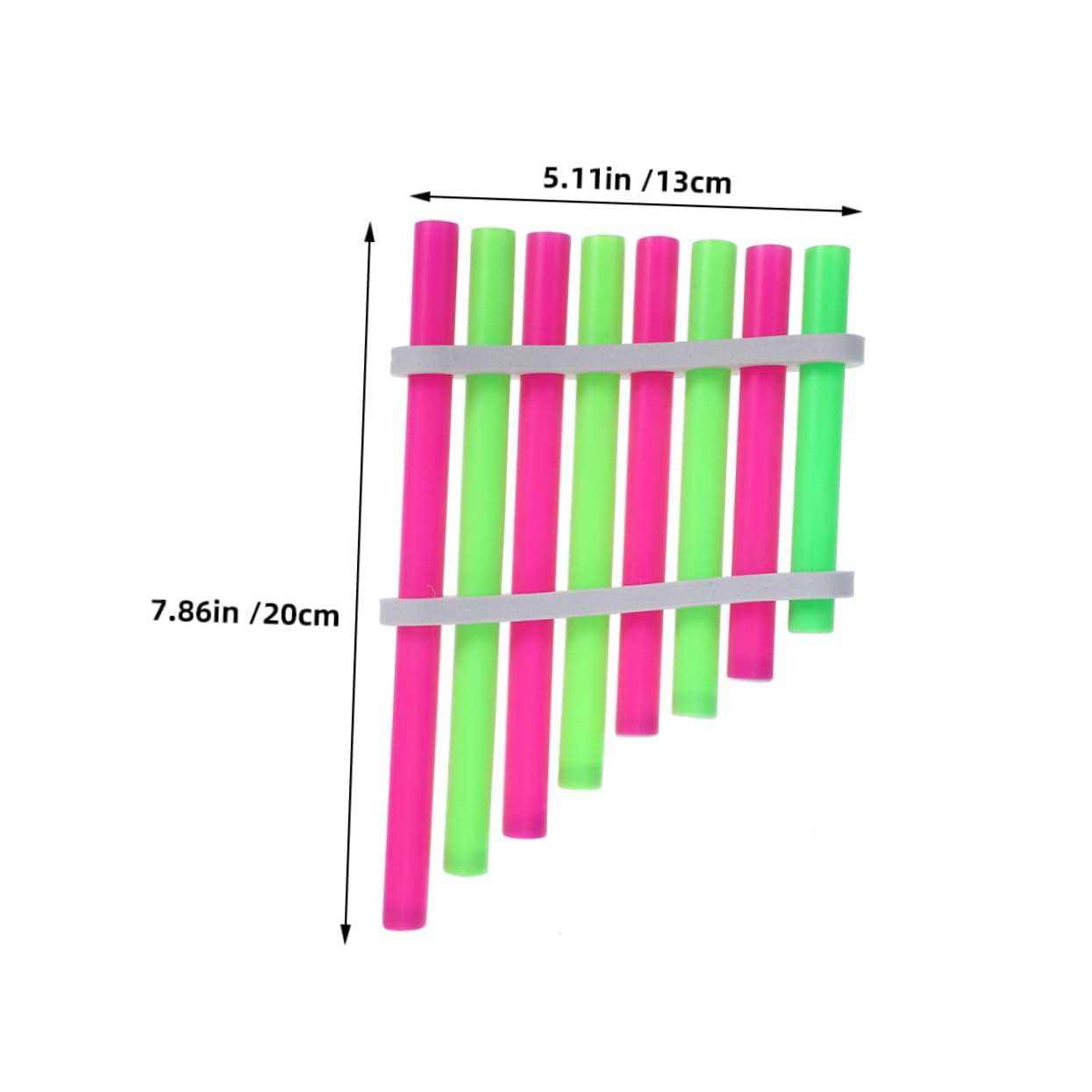 ERINGOGO Kids Musical Toy - DIY Mini Pan Flute Set, 2-Pack Self-Assembling Panpipes for Children | Perfect for Music Education, Early Learning & Creative Play