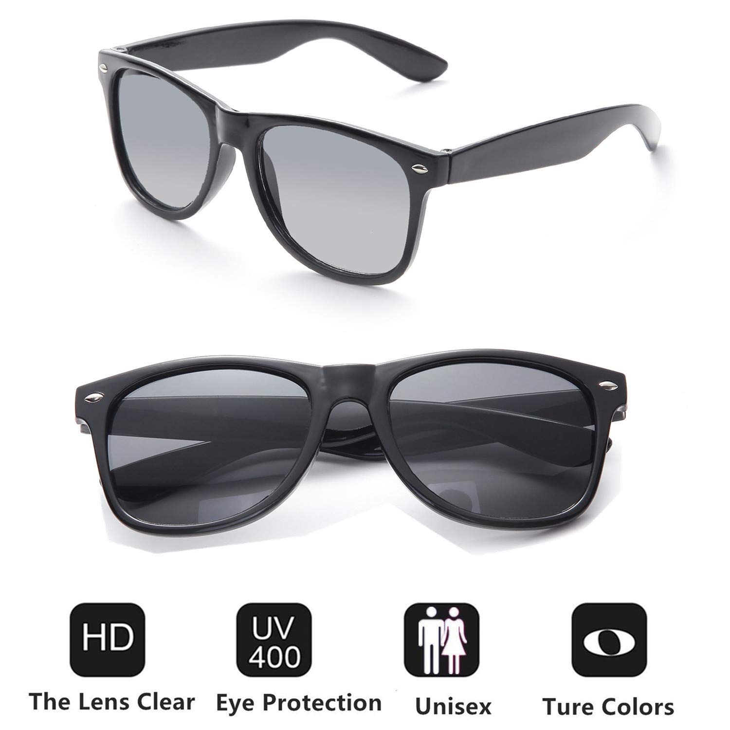 Bulk 80s Retro Party Sunglasses for Adults - Funky Shades for Costume Parties, Events & Favors (8/10/20/30 Pack) - Perfect for Themed Parties, Halloween & 80s Night Events