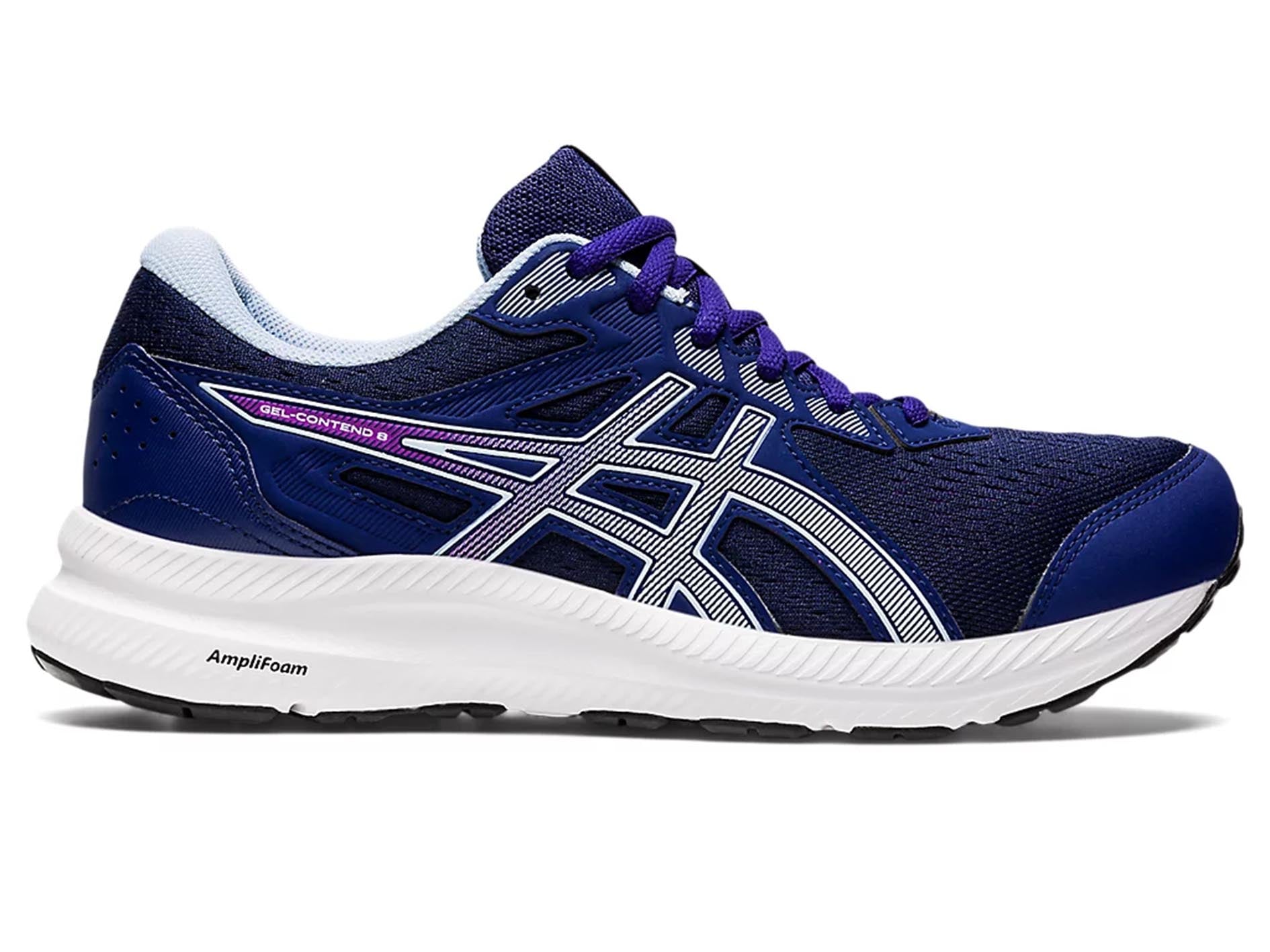 ASICS Women's Gel-Contend 8 Running Shoes - Lightweight Comfort for Jogging, Gym & Daily Wear - Style 1012B320-402