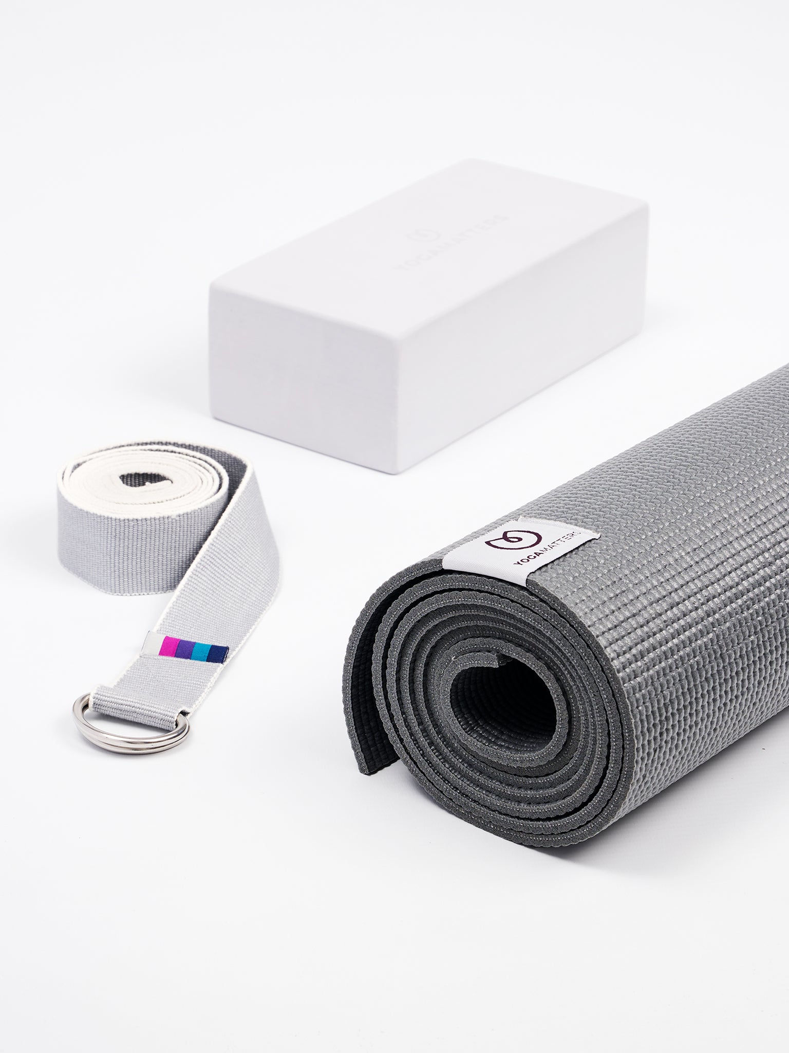 Yogamatters Sticky Yoga Mat - Non-Slip Eco-Friendly Exercise Mat for Yoga, Pilates & Home Workouts - Perfect for Beginners & Professionals