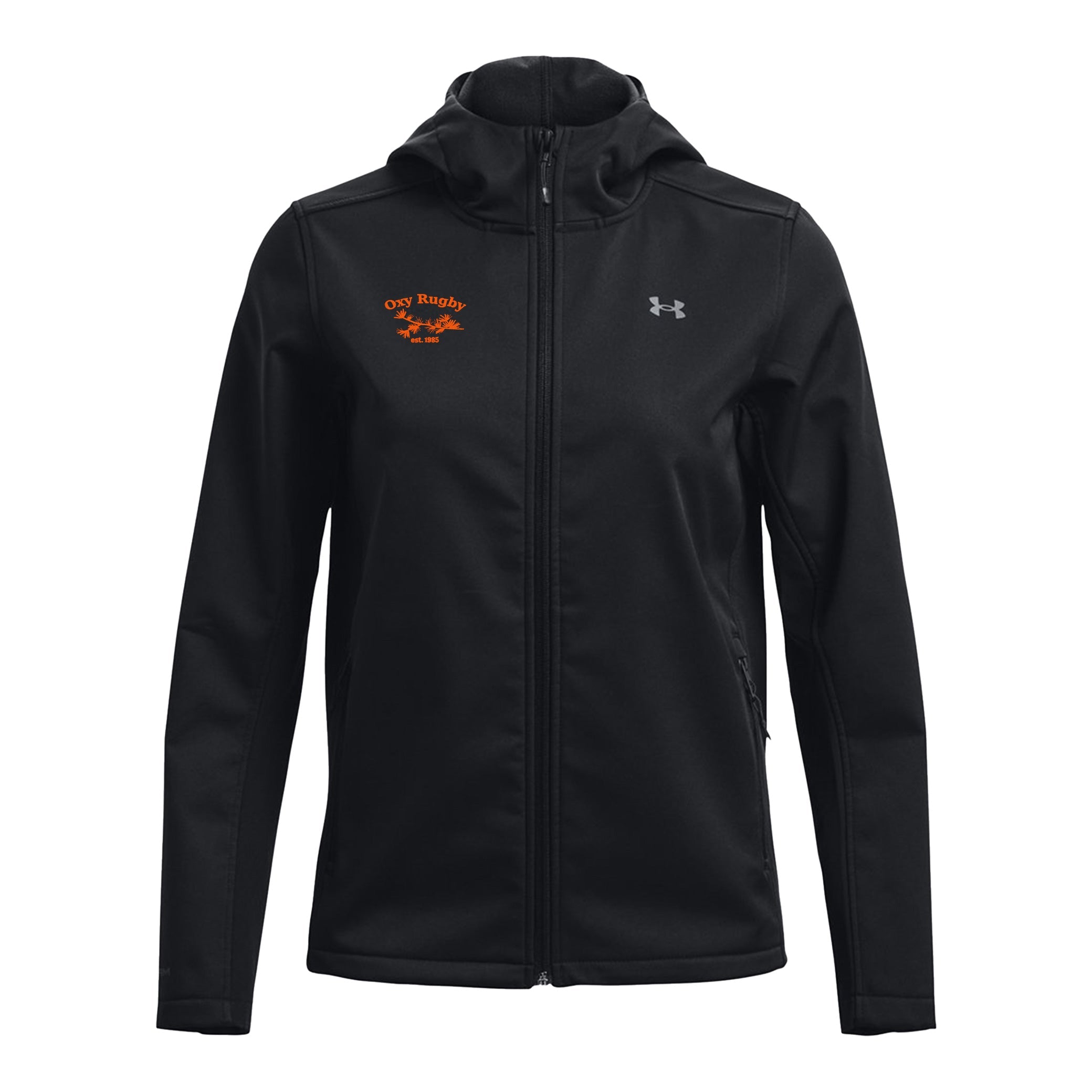 Oxy Rugby UA Women's CGI Hooded Jacket - Waterproof Windbreaker for Outdoor Sports & Casual Wear | Perfect for Running, Hiking & Gym