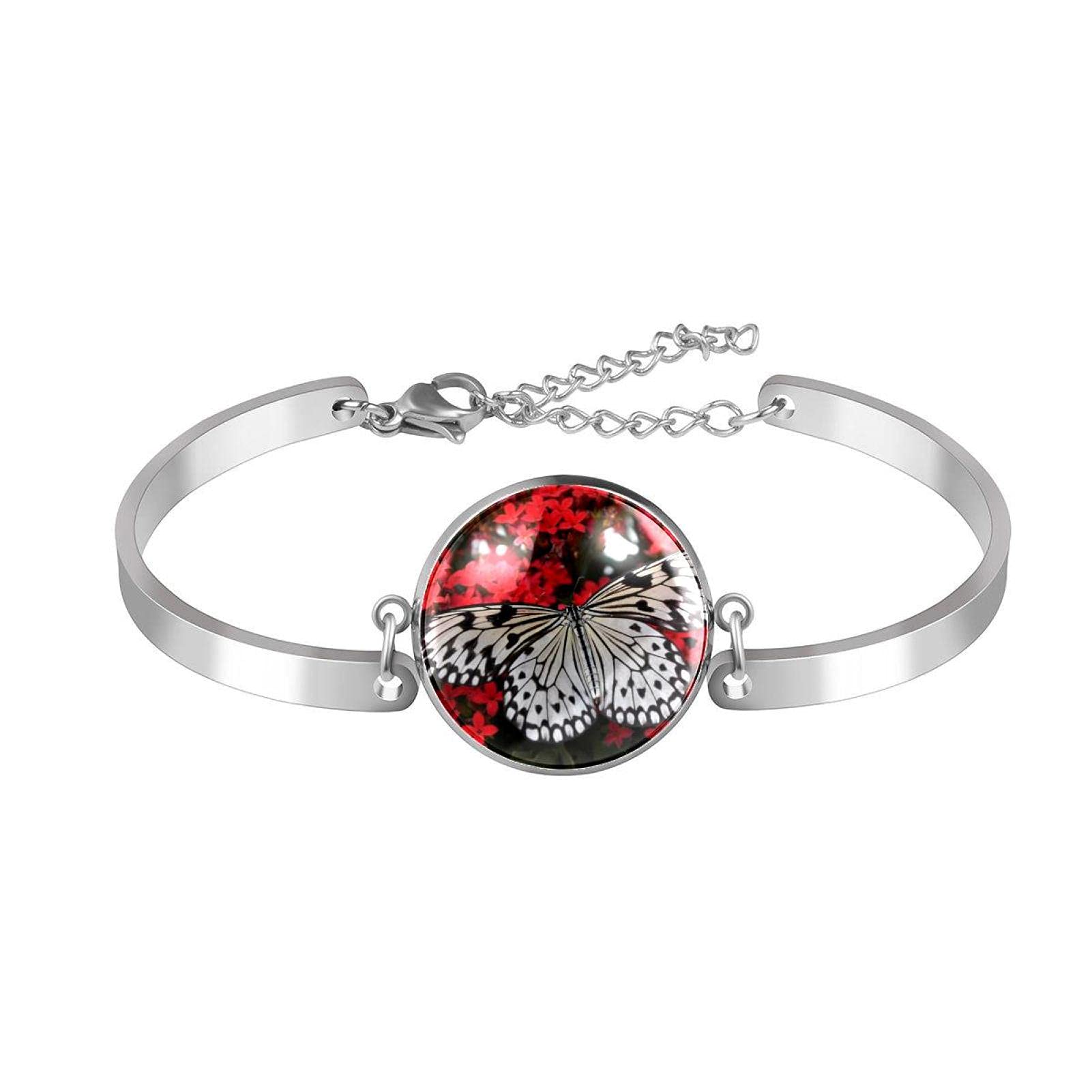 Adjustable Bangle Bracelet for Women - Gold & Silver Link Bracelet - Fashion Jewelry for Daily Wear, Parties & Gifts