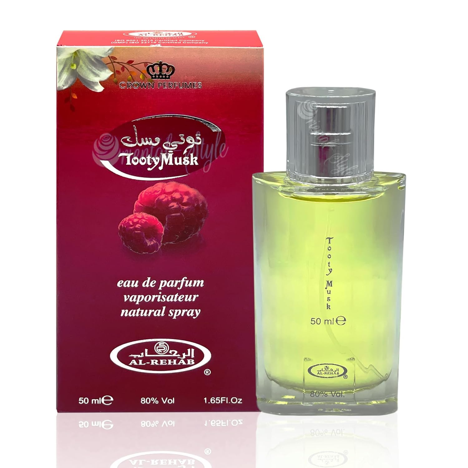 AlRehab Tooty Musk Body Spray Perfume for Men - 50ml/1.65oz Long-Lasting Fragrance | Fresh Scent for Daily Wear, Gym, Office & Date Night