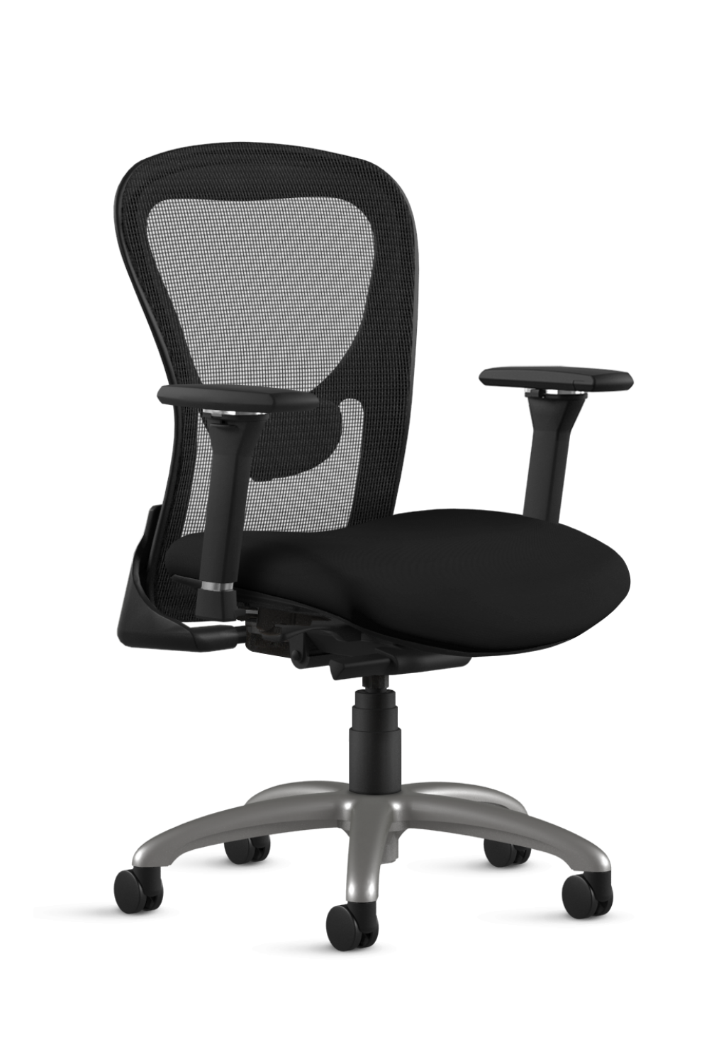 9 to 5 STRATA Mid Back Task Chair (1560) - Ergonomic Office Chair for Home & Work, Adjustable Height & Lumbar Support - Perfect for Desk Work, Gaming & Study