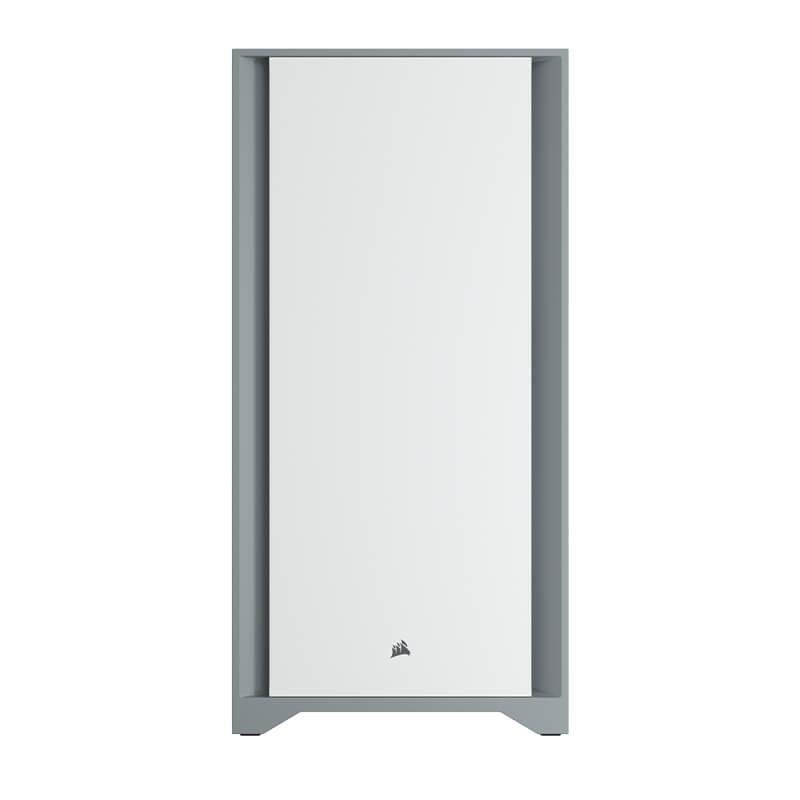 Corsair 4000D White Mid Tower ATX PC Case - Tempered Glass Side Panel, High Airflow Design for Gaming & Workstation Builds | Perfect for Home Office & Esports Setup