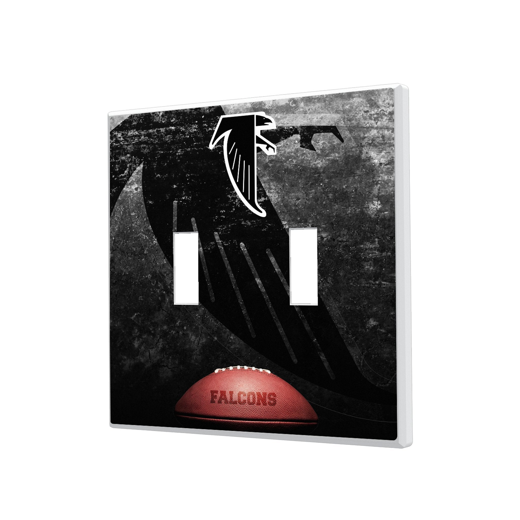 Atlanta Falcons Classic Legendary Hidden Screw Light Switch Plate Cover - NFL Team Decor for Bedroom, Man Cave, Game Room & Falcons Fan Gifts