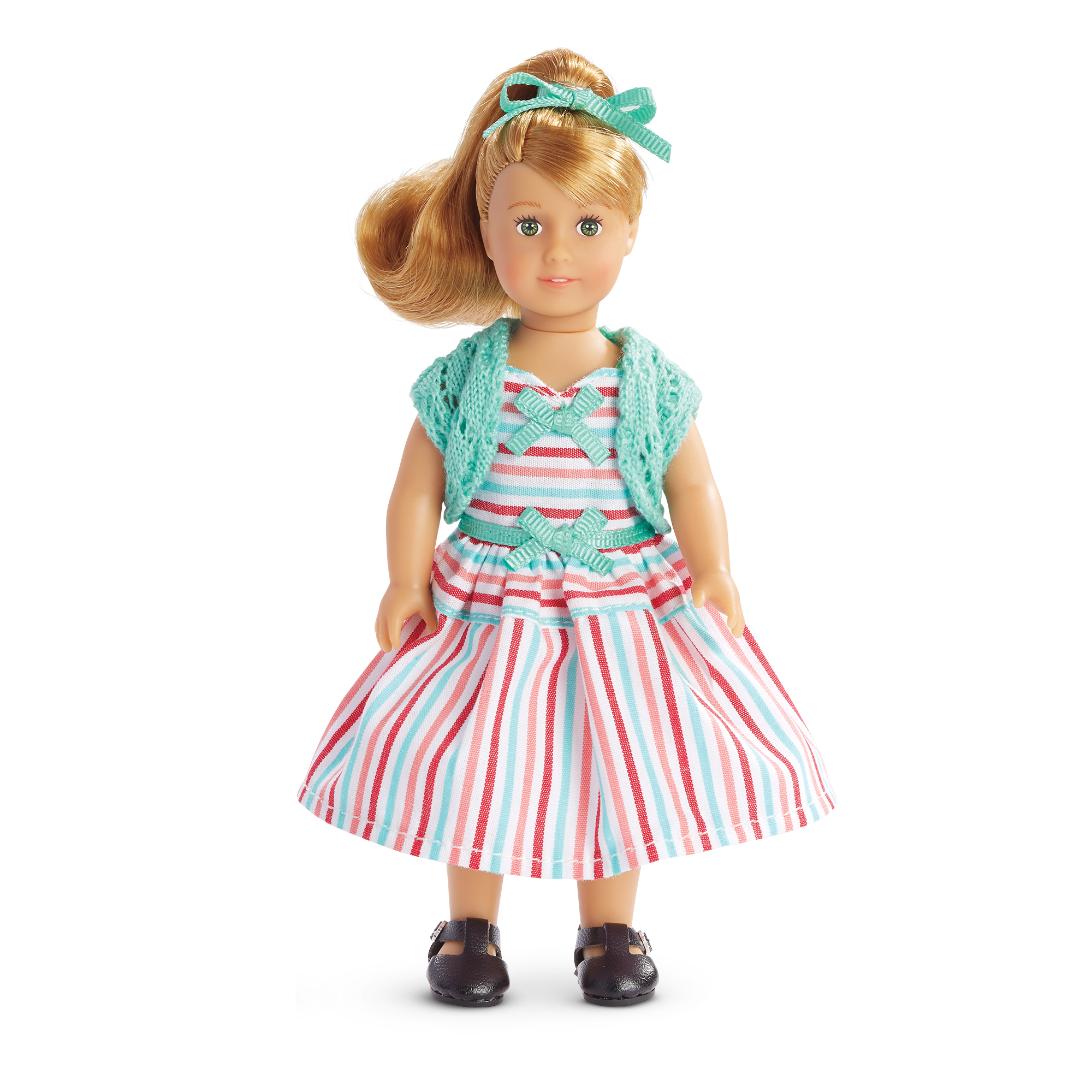 Maryellen Larkin™ Mini Doll & Book Set - 1950s Vintage Style American Girl Doll with Storybook - Perfect for Collectors, Gifts, and Playtime Adventures