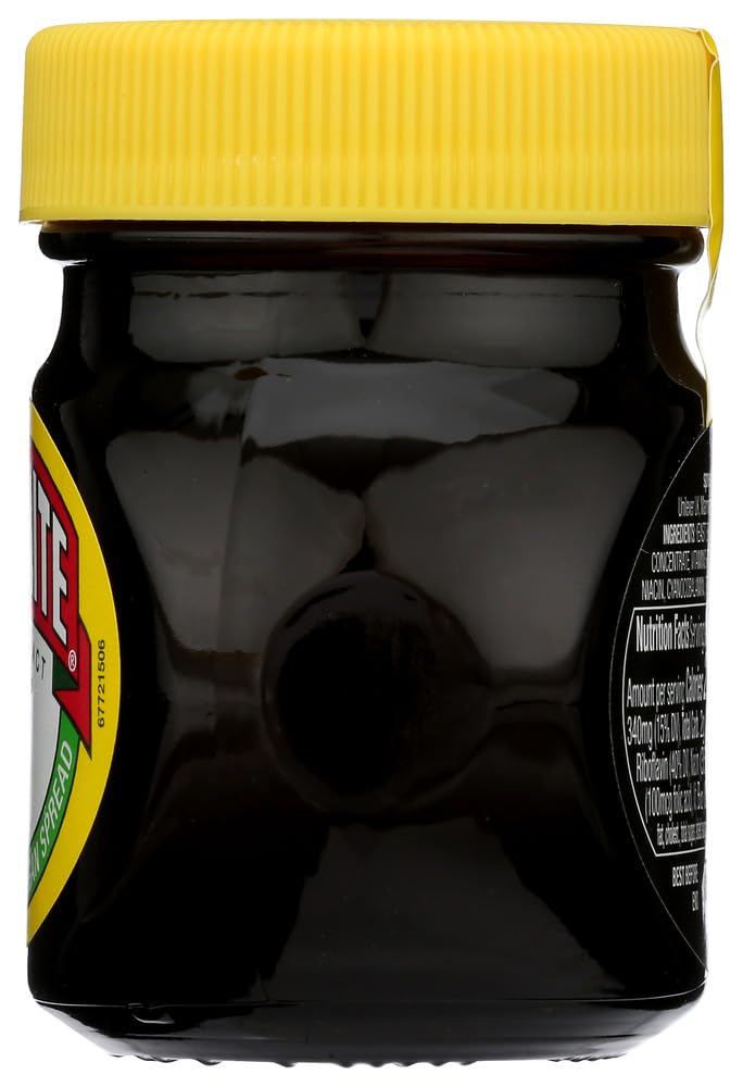 Marmite Yeast Extract Spread, 4.4 Oz (125g) Jar – Pack of 24 – Rich Umami Flavor for Toast, Cooking & Baking – Perfect for Sandwiches, Soups & Vegan Recipes