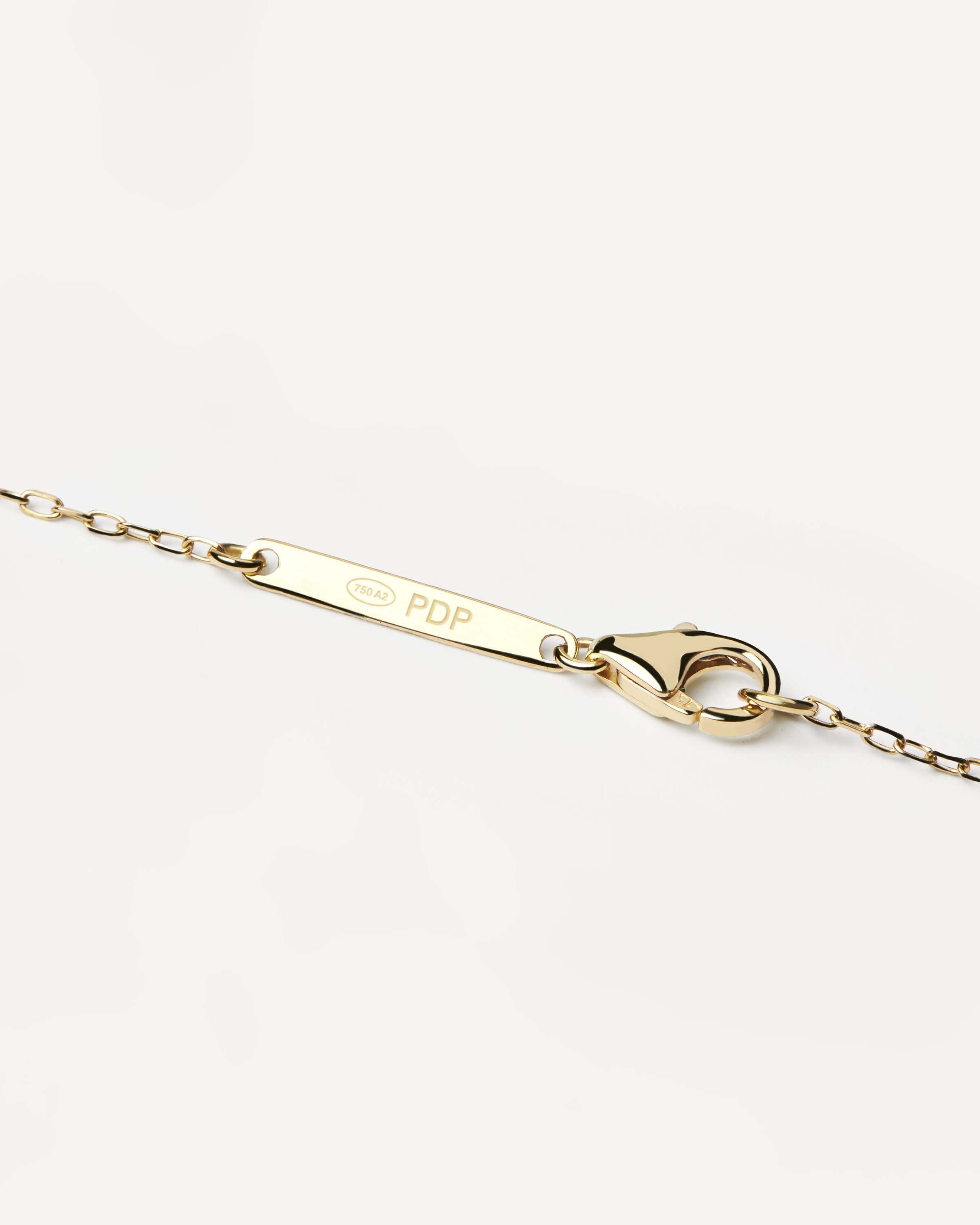 Diamond & Gold Letter M Necklace for Women - Elegant Initial Pendant Jewelry Gift for Birthday, Anniversary, Valentine's Day