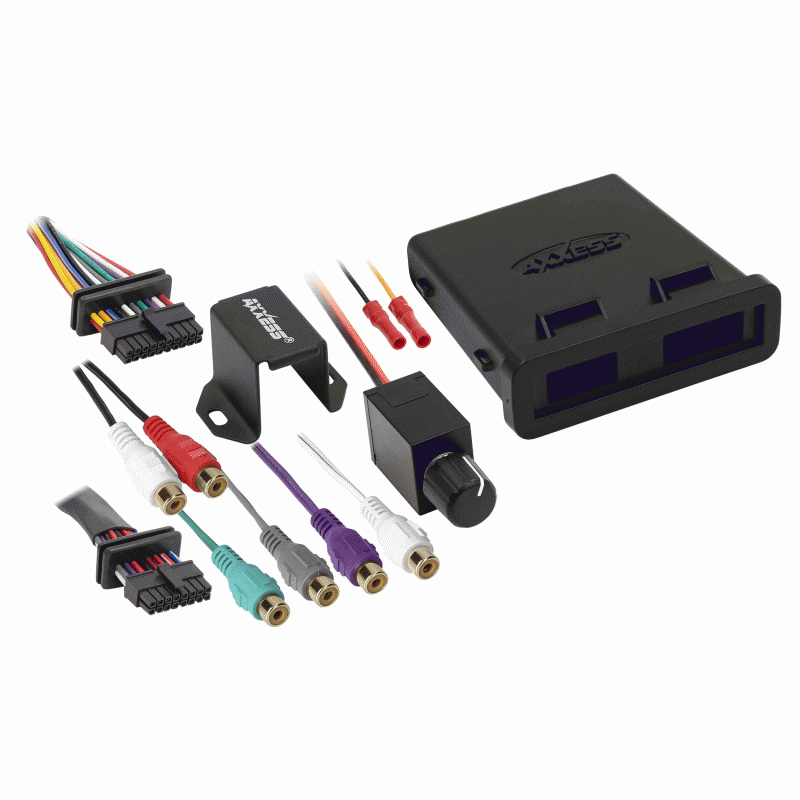 Axxess AXDSPL WR Marine Grade Amplifier Add-On Line Converter Interface - 6-Channel DSP & Upgradable Bluetooth Media Player for Boats, Cars & Marine Audio Systems
