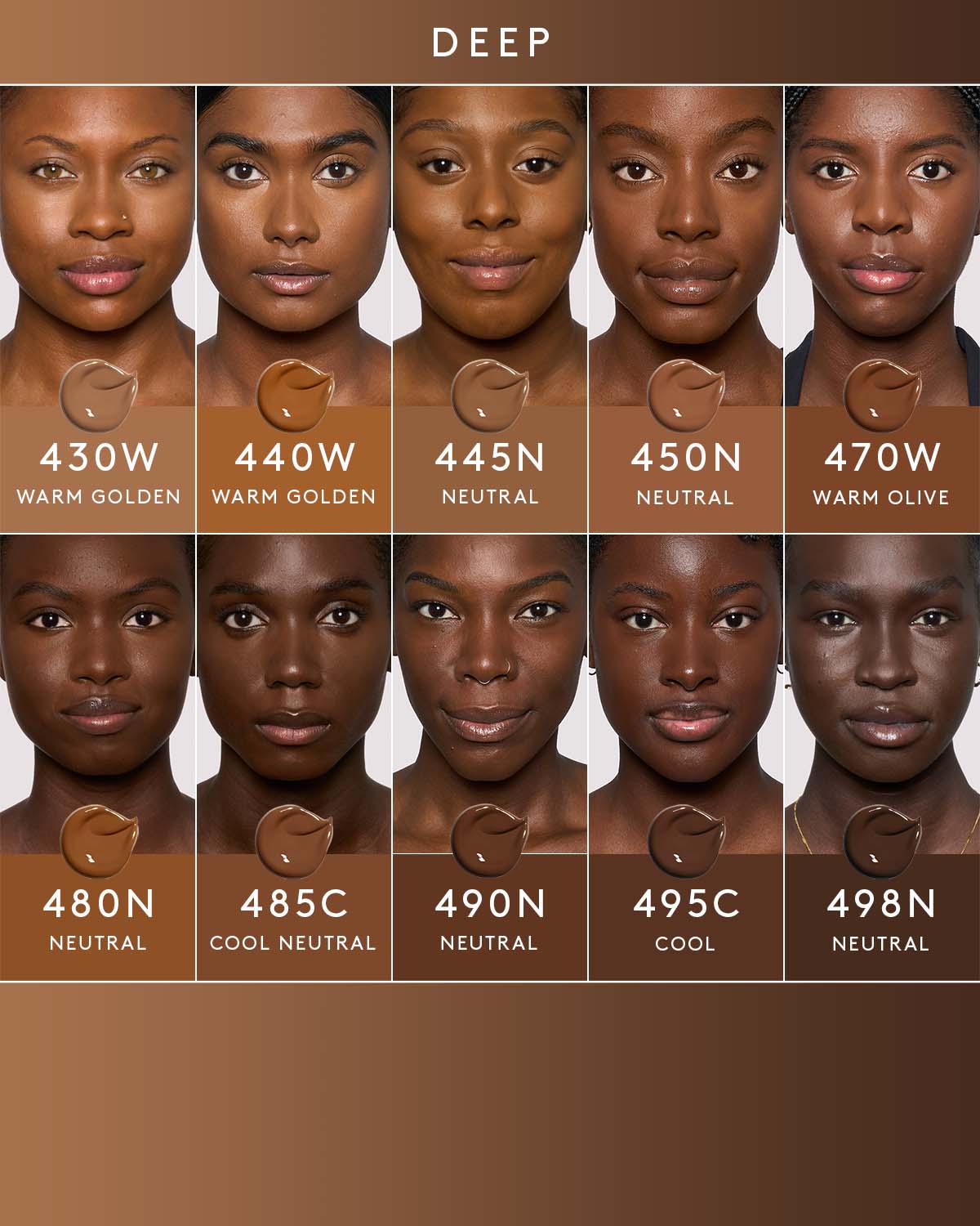 We're Even Hydrating Longwear Concealer - 490N Medium Cool | Full Coverage Liquid Concealer for Dark Circles & Blemishes | Perfect for Everyday Makeup & Professional Looks
