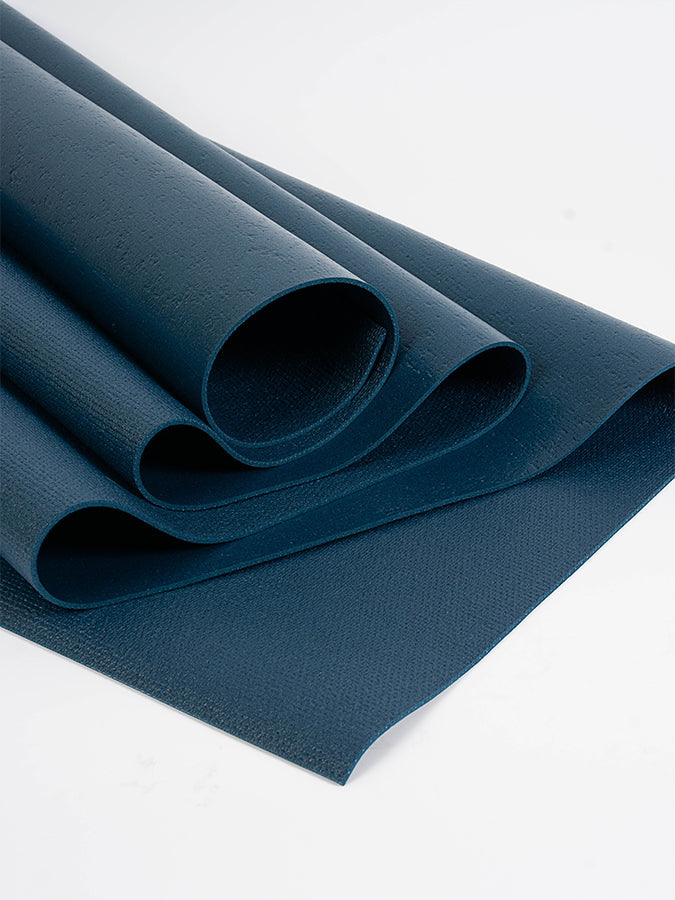 Eco-Friendly Travel Yoga Mat 3mm - Oeko-Tex Certified Non-Slip Exercise Mat for Yoga, Pilates & Home Workouts - Perfect for Travel, Studio & Outdoor Use