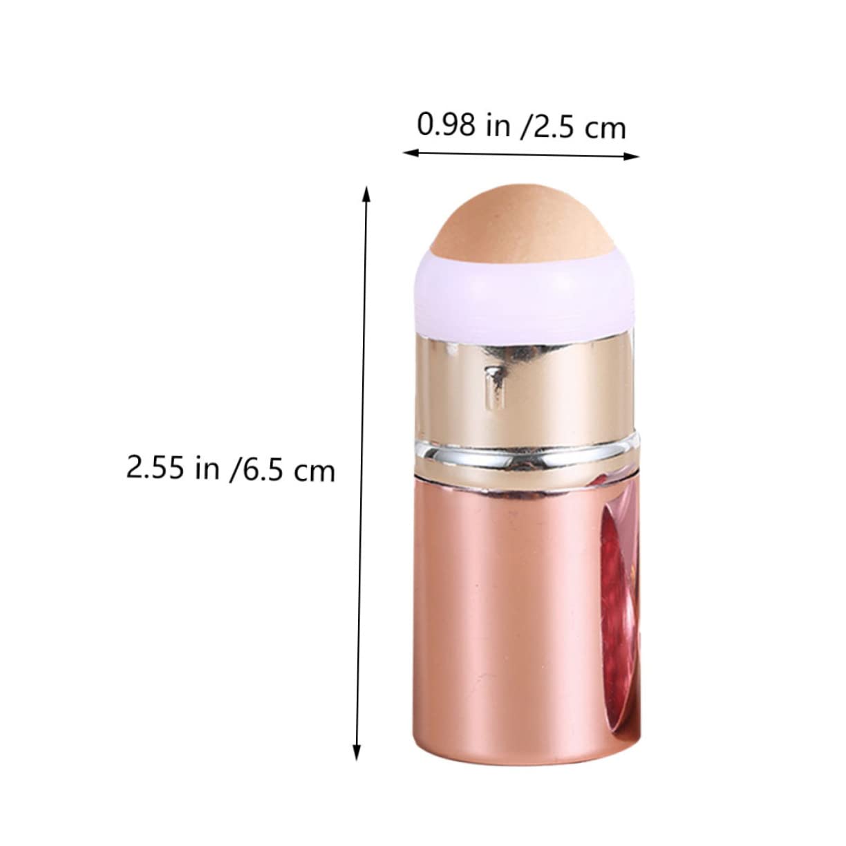 Minkissy Facial Oil Absorbing Roller - Volcanic Stone Oil Control Stick for Oily Skin, Blackhead & Shine Removal - Perfect for Travel, Gym & On-the-Go Skincare