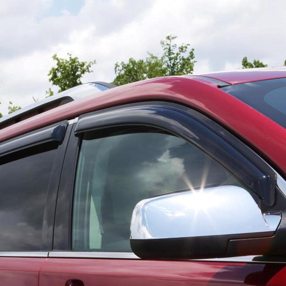 Ventvisor Car Window Deflector - 4 Piece Set for Rain Protection & Ventilation | Perfect for Trucks, SUVs, and Sedans