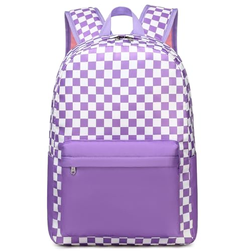 Checkered Purple