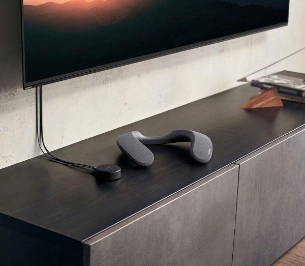 Sony SRS NS7 Wireless Neckband Speaker - Bluetooth Neck Speaker with Noise Cancellation, 20-Hour Battery Life - Perfect for Workouts, Travel, and Hands-Free Calls