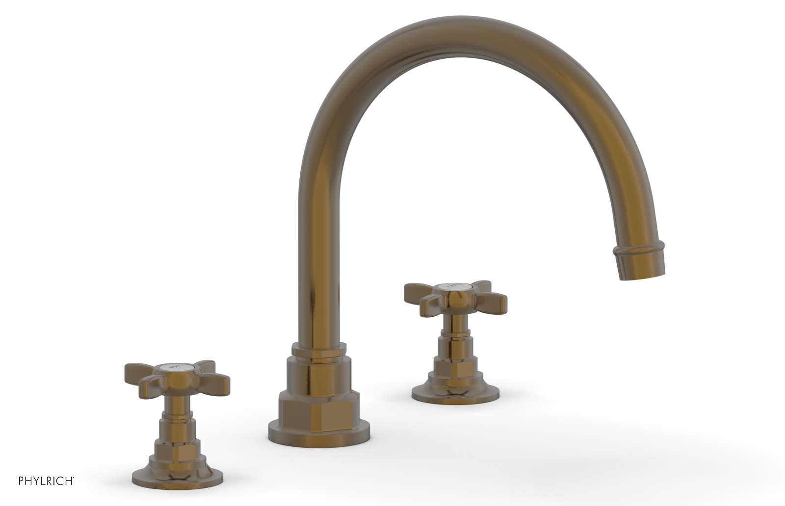 Jamestown Deck Tub Set with Cross Handles - 165 Gallon (40 Inch) Outdoor Bathtub for Patio, Garden, or Poolside Relaxation