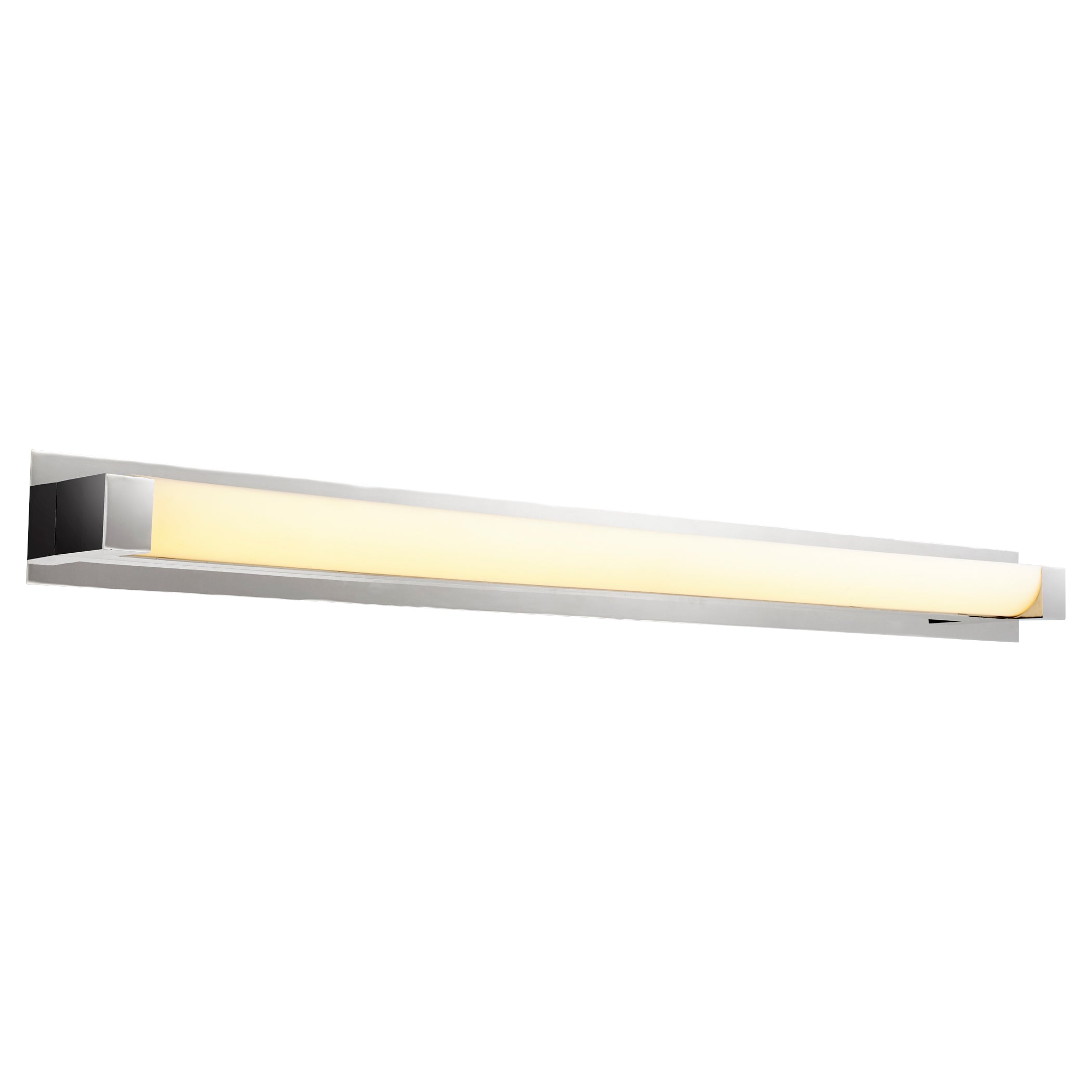 Oxygen Balance 3 549 20 BP420 53-Inch LED Vanity Light with 3000K Warm White, Polished Nickel Finish - Perfect for Bathroom Mirror Lighting, Dressing Room & Makeup Area