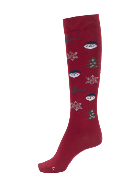 Cavallo Santa Long Riding Socks for Equestrian & Horseback Riding - Comfortable Knee-High Socks for Winter & Outdoor Activities