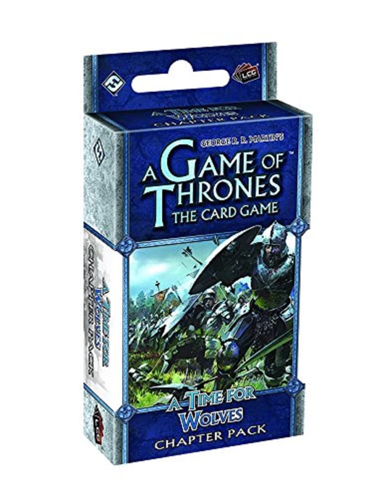 A Game of Thrones: The Card Game - A Time for Wolves Expansion Pack | Fantasy Strategy Card Game for Adults & Teens | Perfect for Game Nights & Collectors