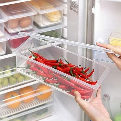 MYESHOP Retail® 2-Piece Clear Kitchen Storage Containers Set - Airtight Food Containers for Pantry, Spices, Snacks & Meal Prep | BPA-Free Plastic