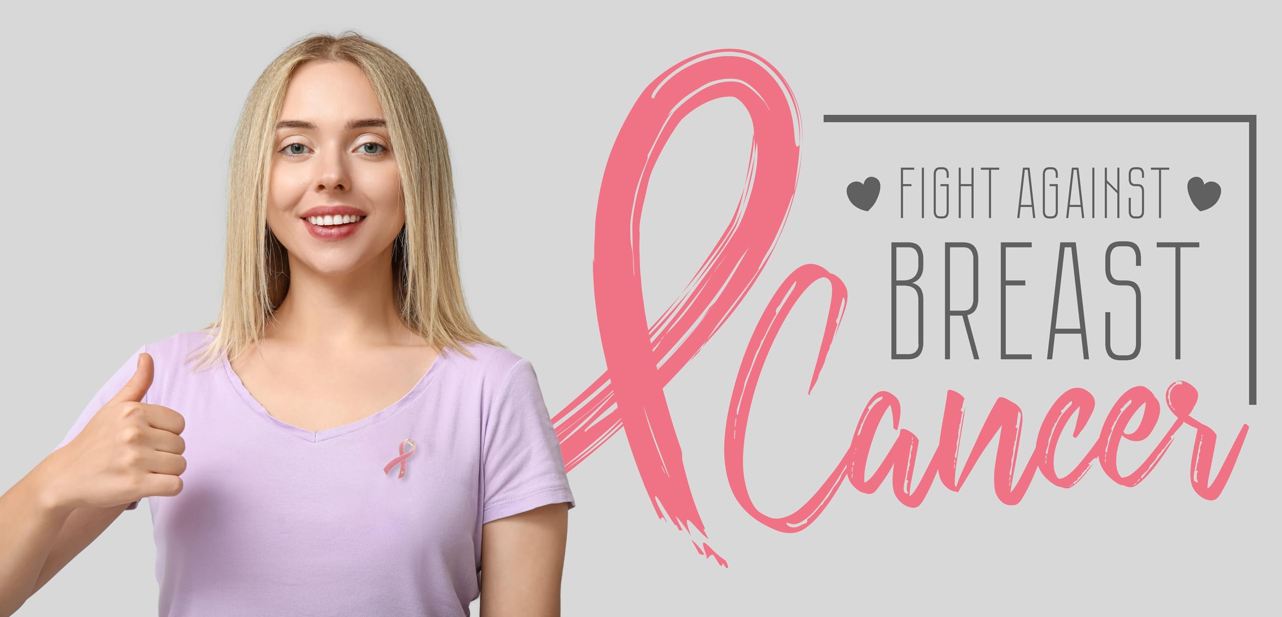 2 Pack Large Pink Ribbon Pins with Crystal – Breast Cancer Awareness Pins for Fundraising Events, Support Groups, Promotions & Gifts – Perfect for Charity Walks, Survivor Celebrations & Awareness Campaigns
