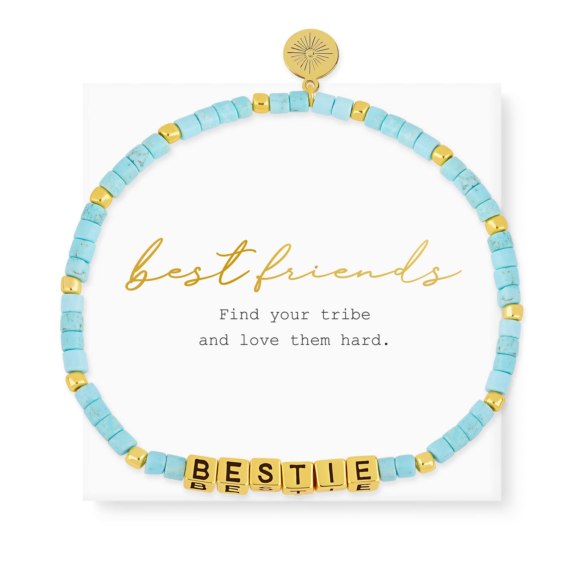 INSPIRED VOICES Friendship Bracelets - Best Friend Beaded Bracelets, Sister & Bestie Gifts for Women, Perfect for Birthdays, Anniversaries & Everyday Wear