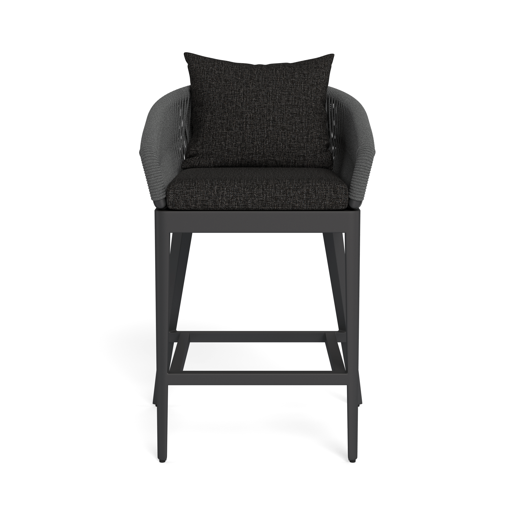 Premium Hamilton Counter Stool - Modern Kitchen Bar Stools with Comfortable Cushion & Sturdy Metal Base - Perfect for Breakfast Bars, Kitchen Islands & Home Decor