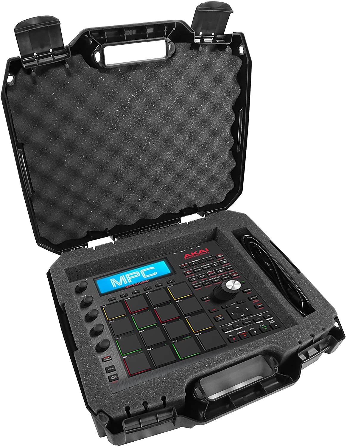CASEMATIX Universal Travel Case for Akai FIRE, MPK Mini Play, MPC ONE, APC Key 25 - Protective Storage Bag for Music Production Controllers - Perfect for Studio, Live Performance & Traveling Musicians