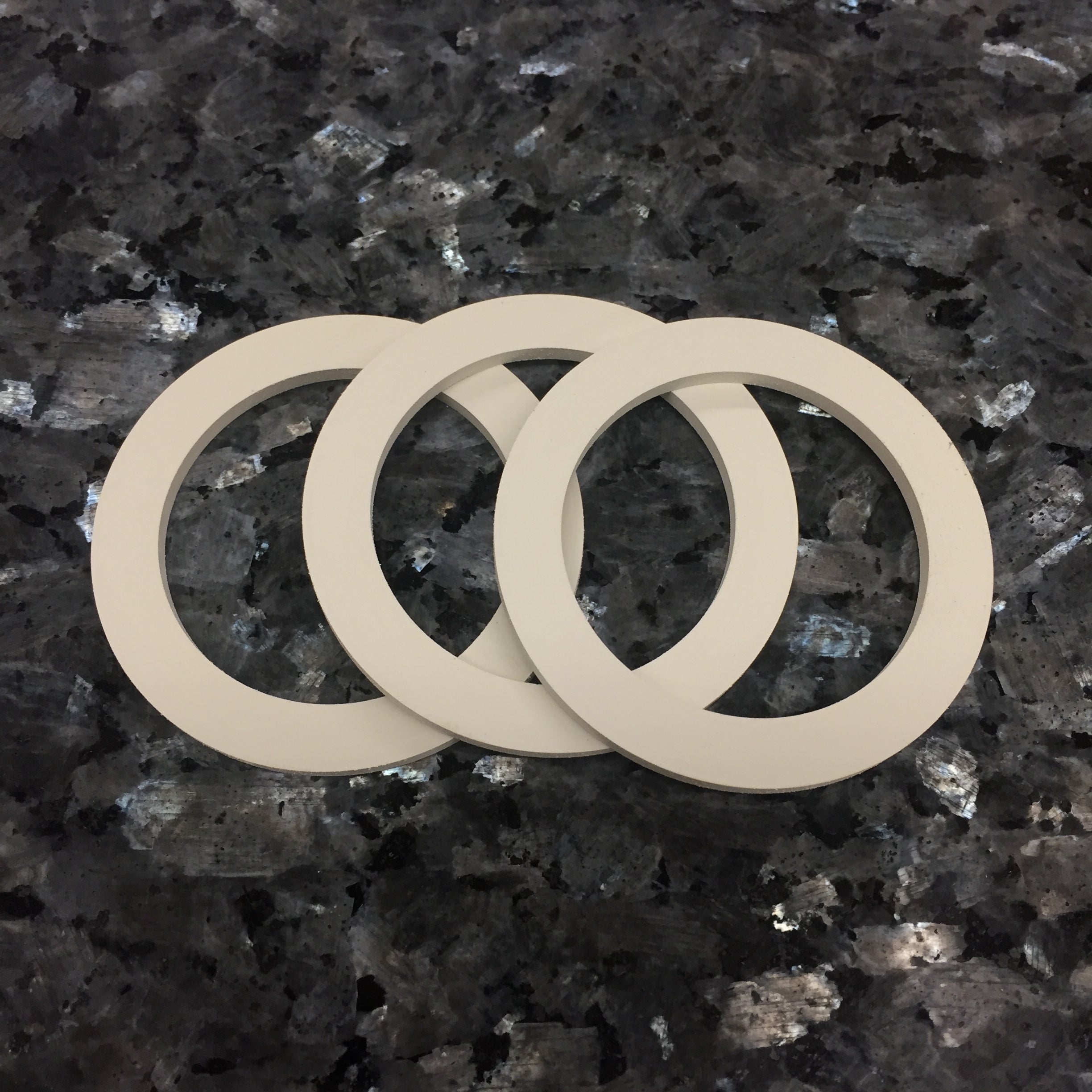 Premium Moka Pot Seals Replacement Gaskets - Compatible with 3 to 12 Cup Stovetop Espresso Makers (3-Pack) - Perfect for Leak Prevention & Daily Coffee Brewing