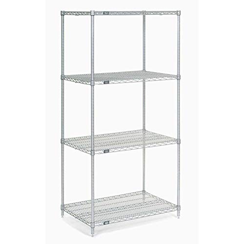 Nexel 5-Tier Adjustable Wire Shelving Unit - 24