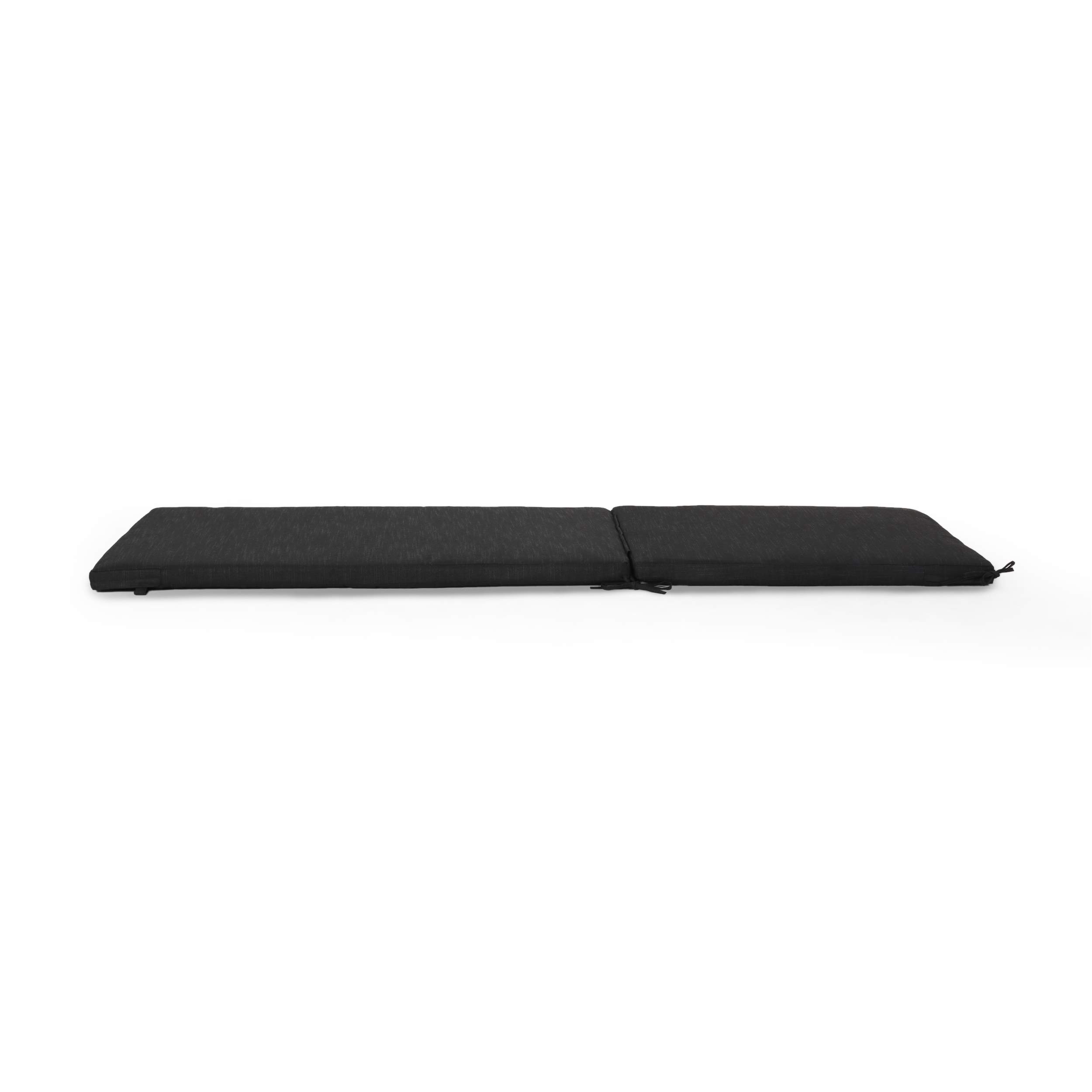 Premium Outdoor Lounge Cushion by GDFStudio - Waterproof & UV-Resistant Dark Gray Patio Furniture Cushion - Perfect for Poolside, Deck, Garden & Outdoor Seating Areas