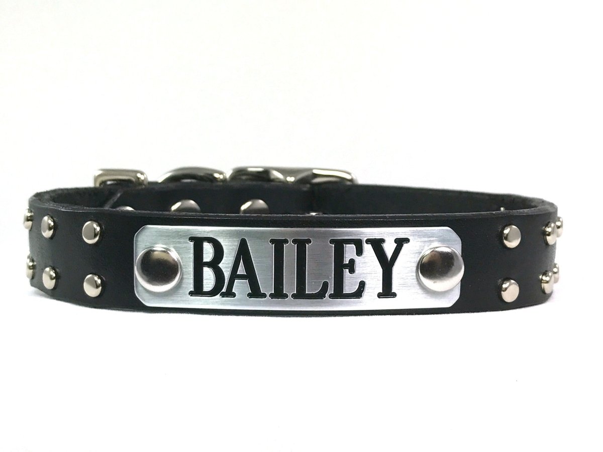 Premium Genuine Leather Dog Collar - Adjustable & Durable Pet Collar for Small Medium Large Dogs - Perfect for Daily Walks, Training & Outdoor Adventures