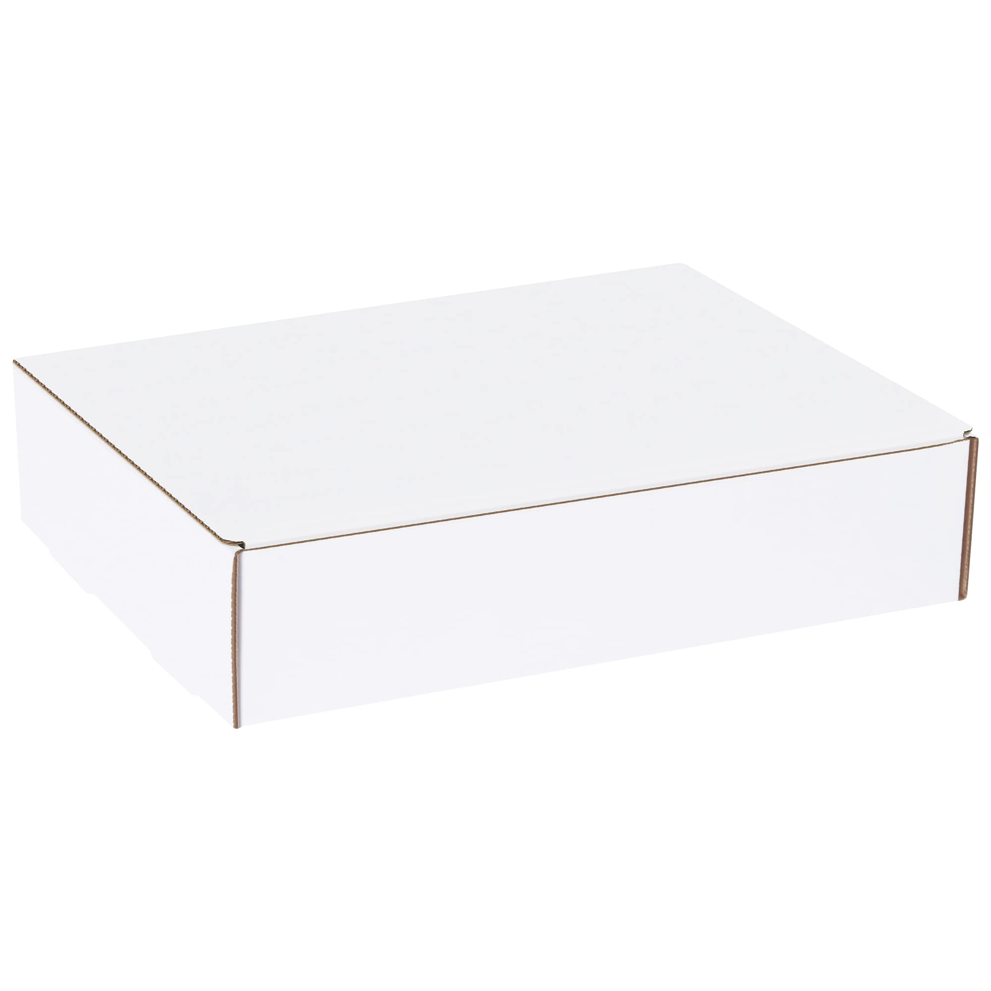 BOX USA BML13103 13x10x3 Inch White Literature Mailers - Pack of 50 | Perfect for Shipping Documents, Books & Catalogs | Durable Mailing Envelopes for Business & Office Use