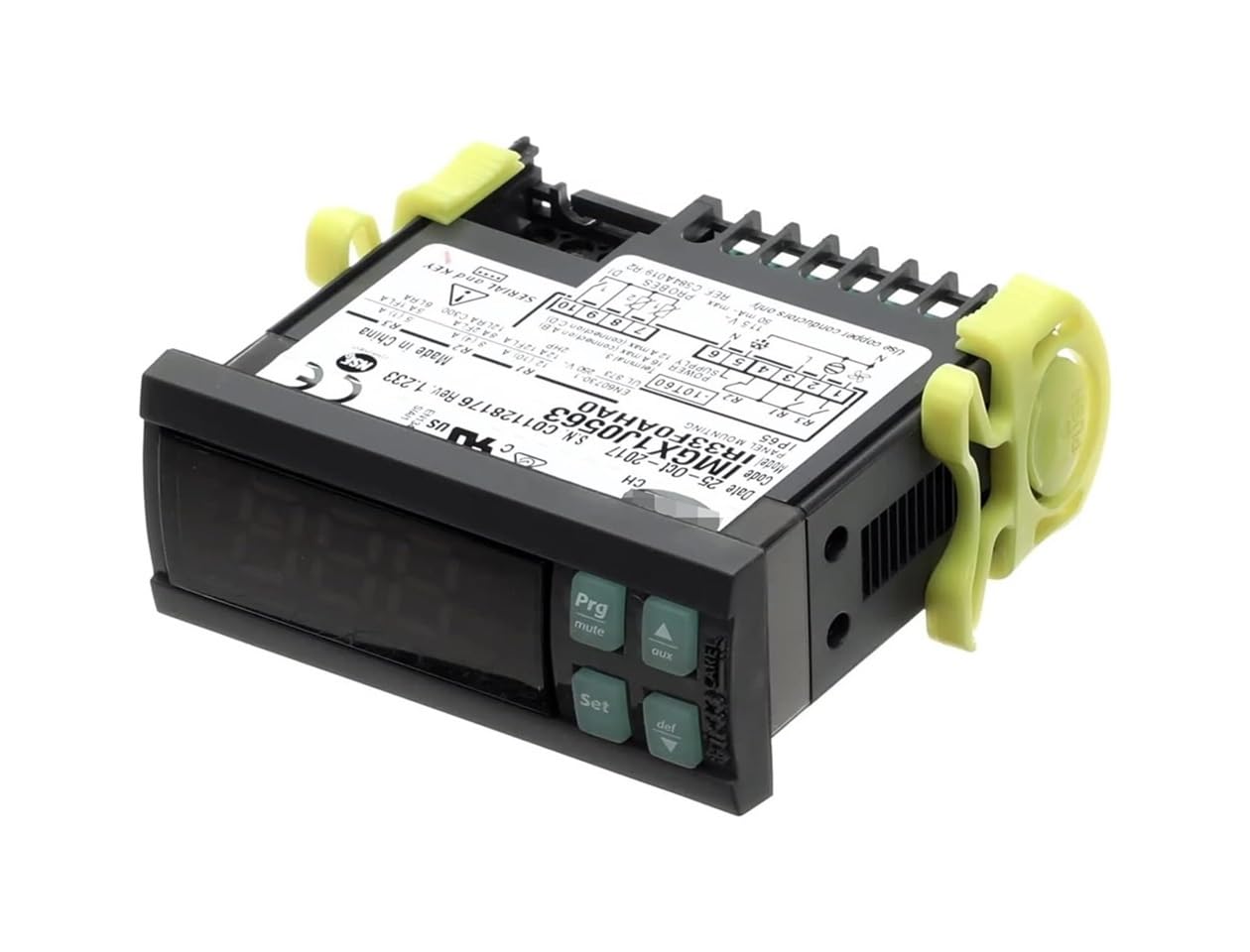 IR33F0AHA0 Digital Temperature Controller - 1PCS | Precise Thermostat for Home, Industrial & HVAC Systems | Perfect for Greenhouses, Aquariums & Brewing