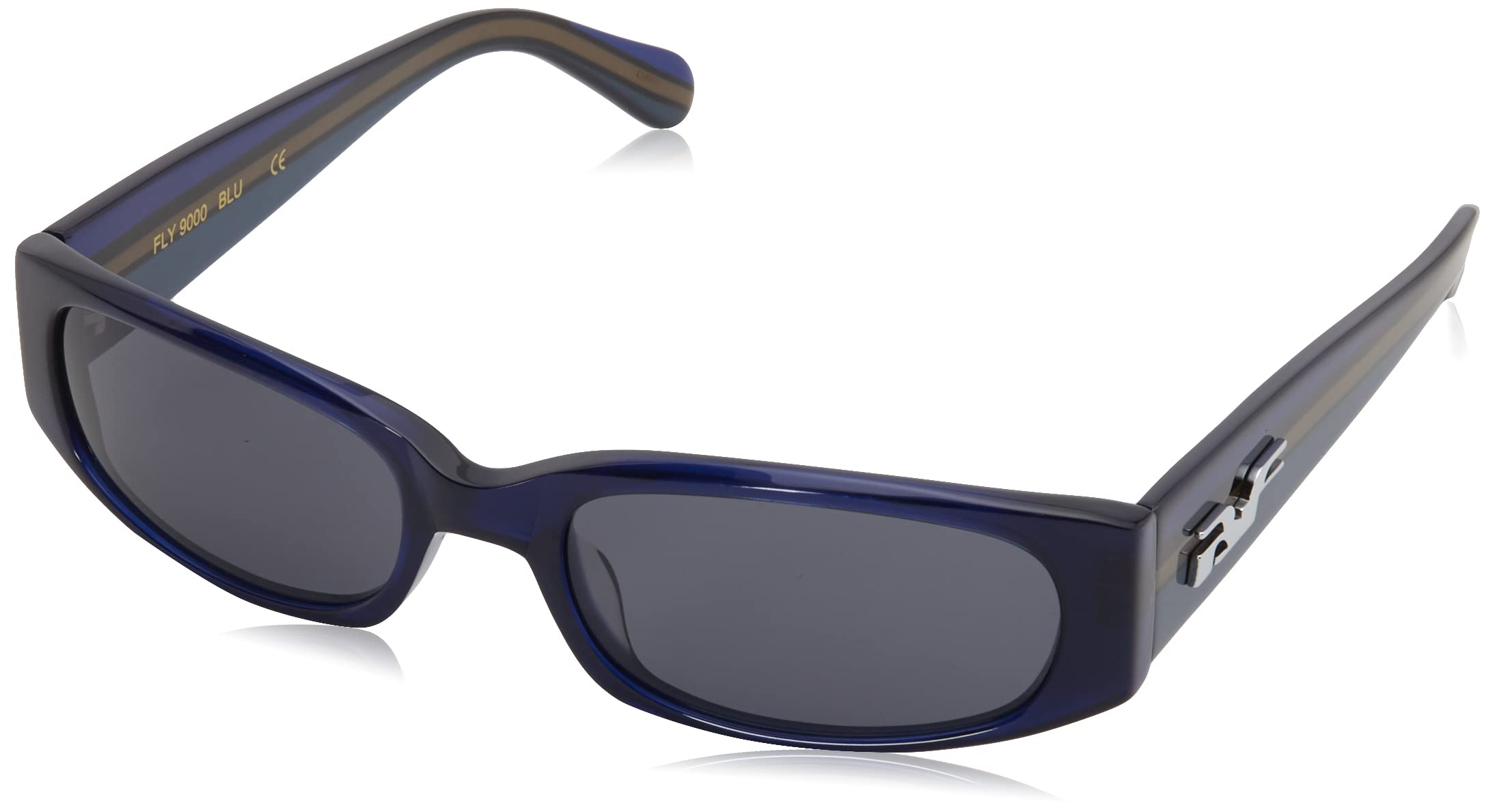 Black Flys Fly 9000 Wrap Sunglasses - Polarized UV Protection for Men & Women - Sporty Outdoor Activities, Cycling, Running, and Driving