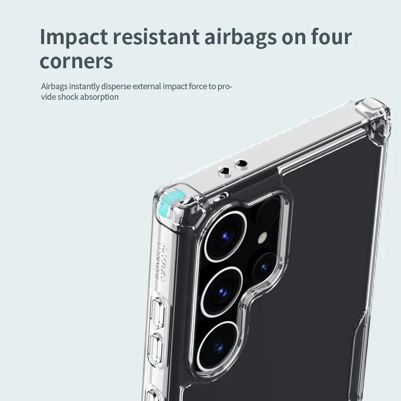 Nillkin Galaxy S24 Plus Case - Nature Series TPU Pro Silicone Protective Cover | Slim Fit, Shockproof & Anti-Scratch | Perfect for Daily Use, Work & Outdoor Activities