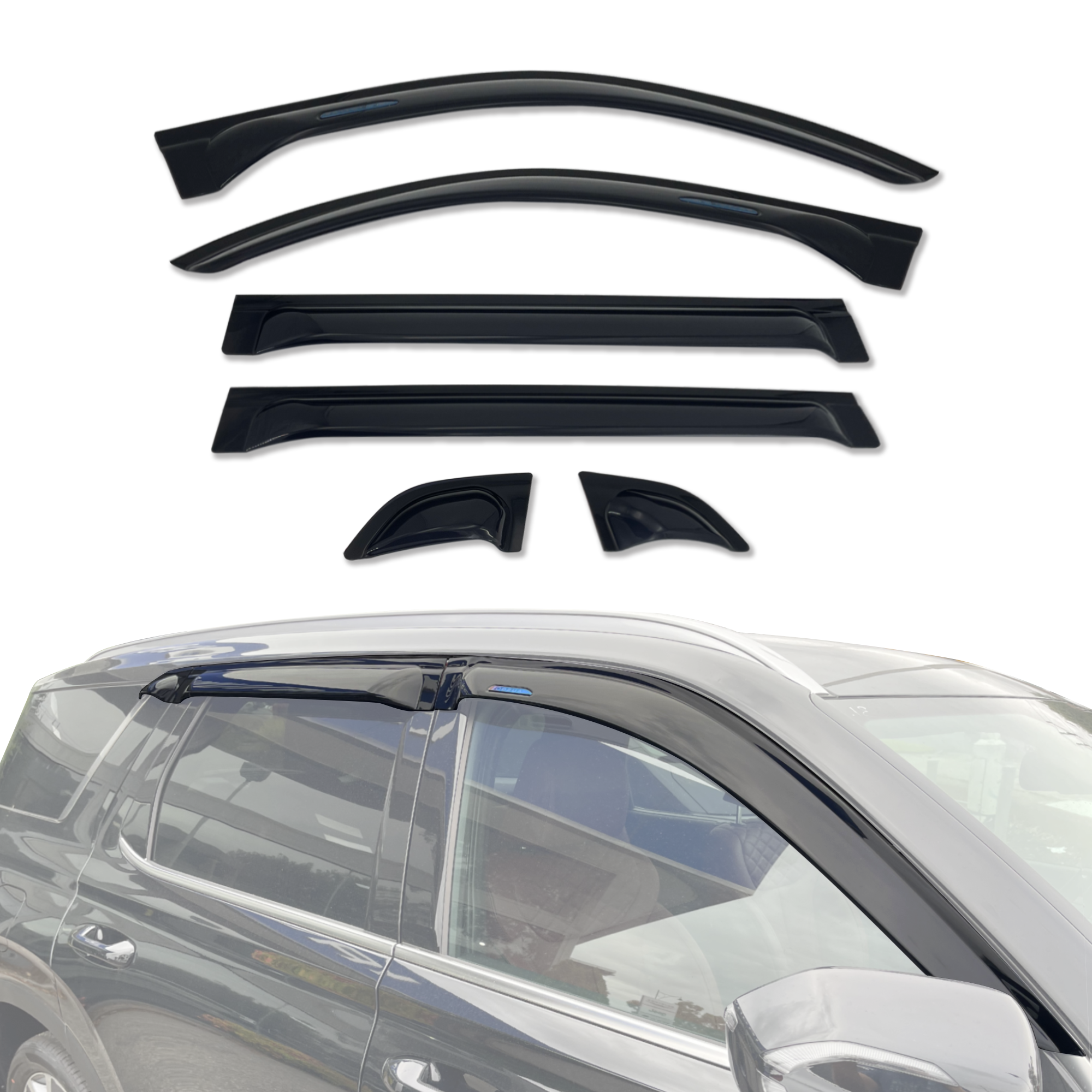 Premium Car Windshield Sun Shade for Hyundai Palisade 2019-2024 - UV Protection & Heat Blocking - Custom Fit Dashboard Cover for Summer & Winter Protection