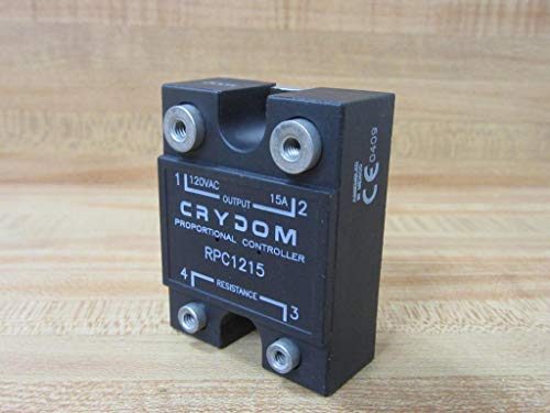 15A 130VAC Solid State Relay SPST-NO Panel Mount with Cage Clamp - Ideal for Industrial Automation, HVAC Systems, and Electrical Control Panels