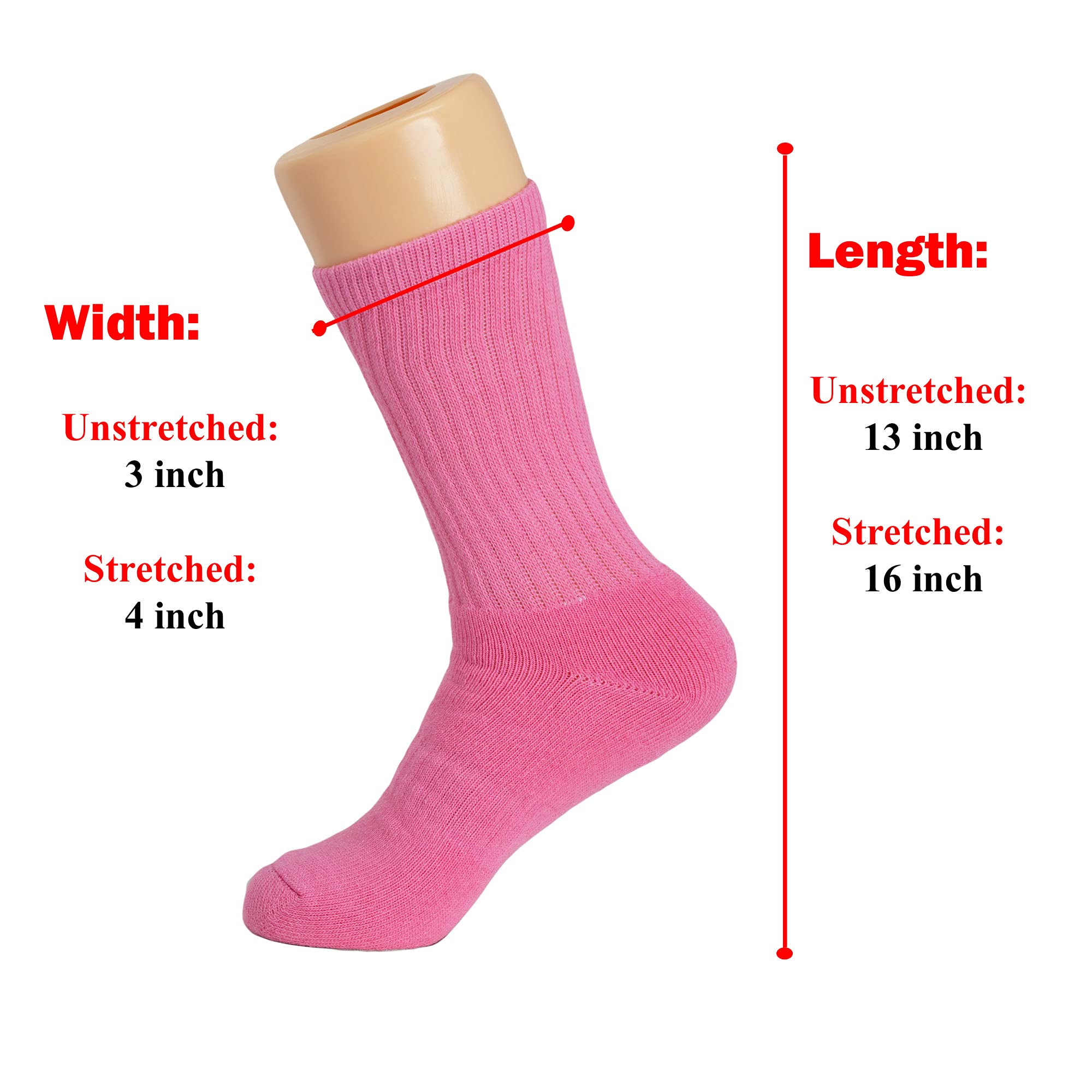 American Made Solid Cotton Cushion Crew Socks for Men - Breathable Athletic Sport Socks for Running, Hiking & Everyday Wear | AWS