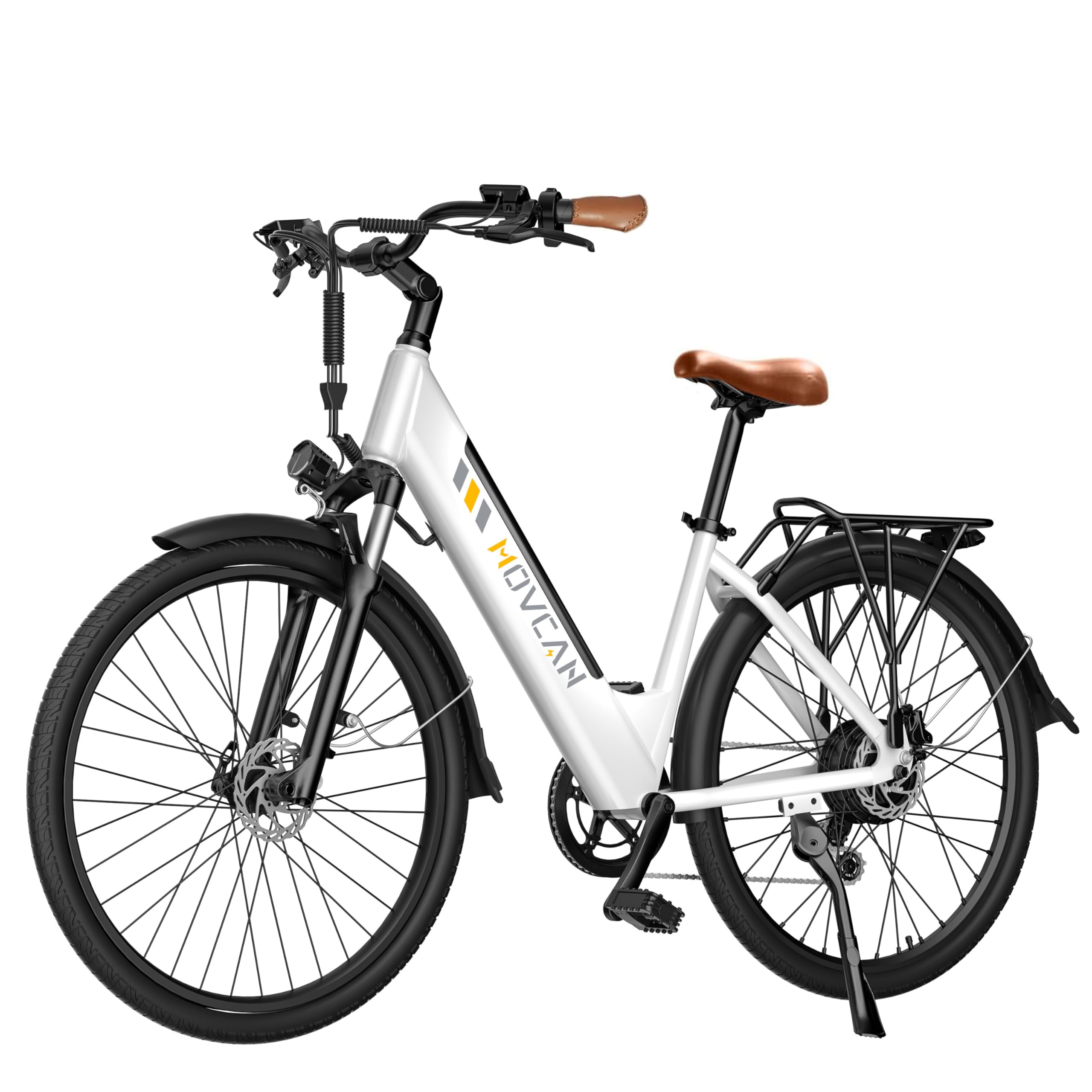 V80 1000W Electric Bike for Adults - 28MPH 48V 13Ah Removable Battery E-Bike with 26