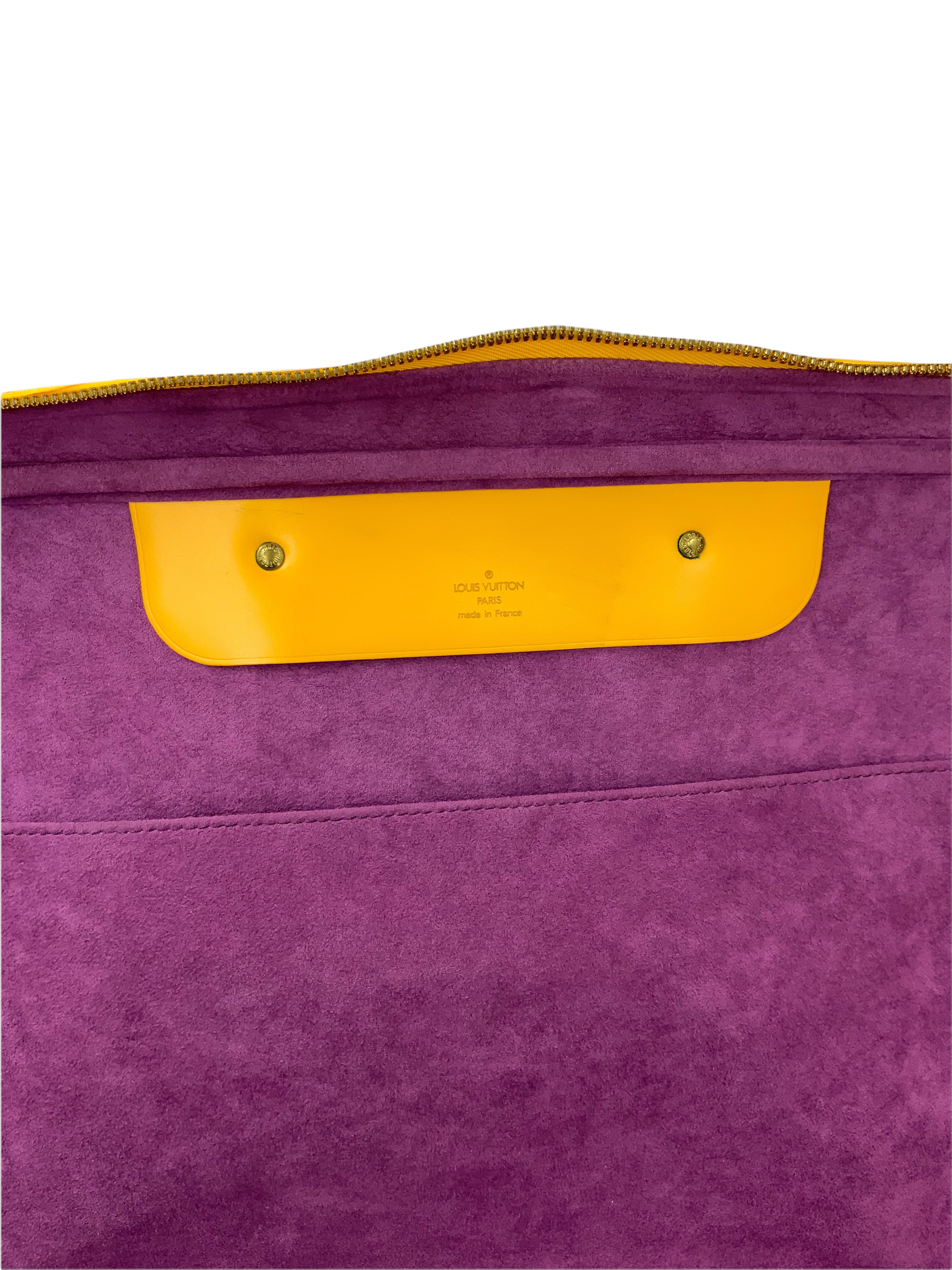 Authentic Louis Vuitton Sirius 45 Epi Leather Suitcase - Luxury Travel Luggage for Business Trips & Vacations | Durable Carry-On for Airlines & Weekend Getaways