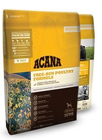 ACANA Heritage Free Run Poultry Dry Dog Food - 25 lb Bag | Grain-Free High Protein Dog Food for All Breeds & Life Stages | Perfect for Active Dogs & Daily Nutrition