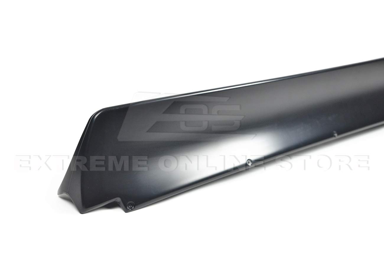 1989-1994 Nissan 240SX S13 Hatchback Rocket Bunny Style ABS Plastic Rear Trunk Spoiler - Primer Black - Aerodynamic Performance Upgrade for Street Racing & Car Shows